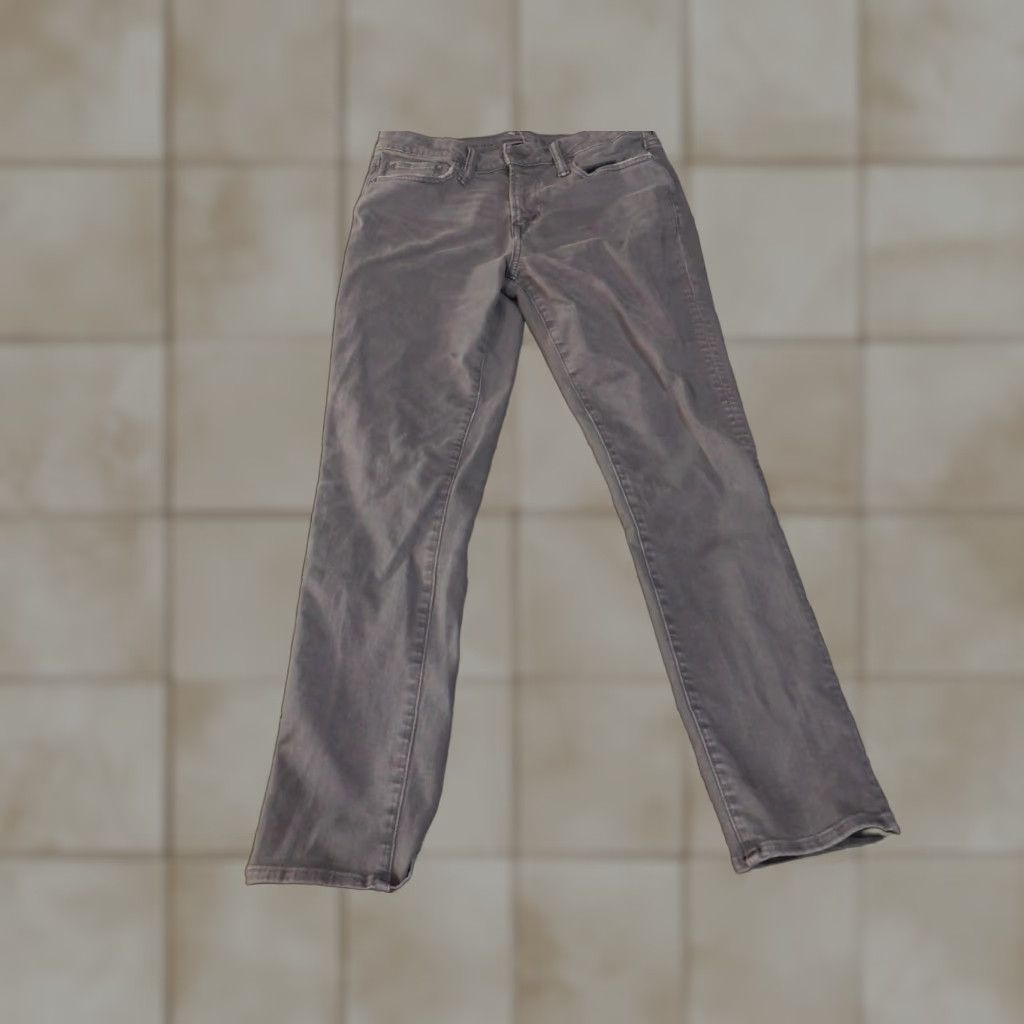 Vintage American Eagle Jeans 30x30 Gray Slim Next Level Flex Stretch Denim Casual Mens Size US 30 / EU 46 - 1 Thumbnail
