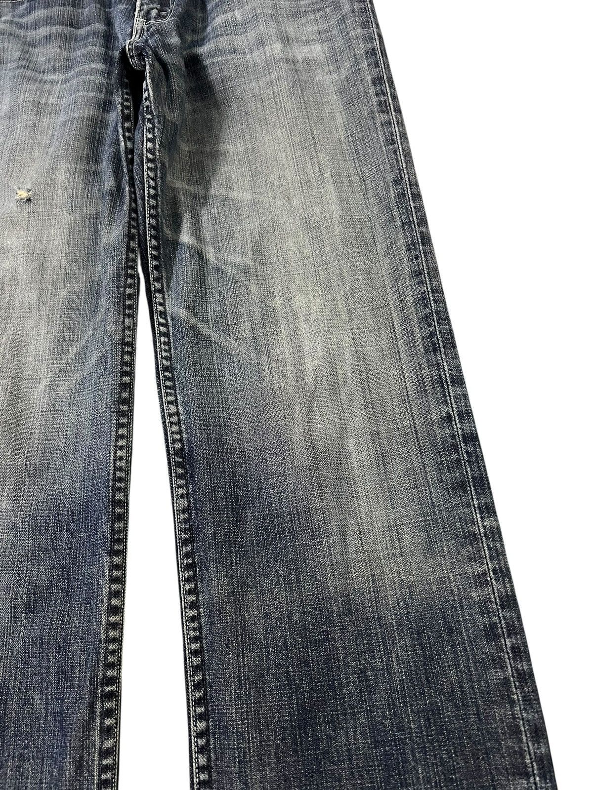 Levi's Vintage Levis 502 Mud Wash Distress Jean Size US 28 / EU 44 - 9 Thumbnail