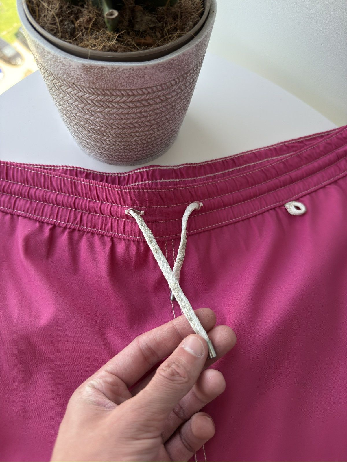 Loro Piana Loro Piana Swim Shorts Pink L Size US 34 / EU 50 - 5 Thumbnail