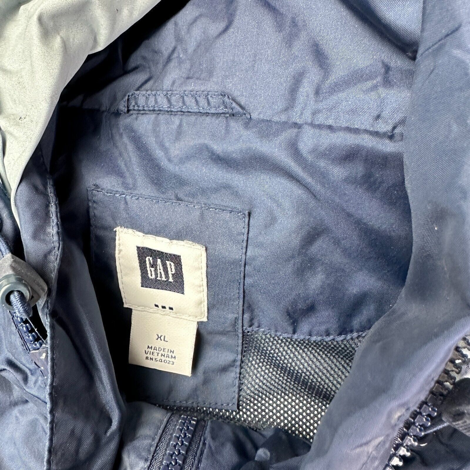 Gap Gap Full Zip Windbreaker Jacket Size XL Rain Jacket Size US XL / EU 56 / 4 - 5 Thumbnail