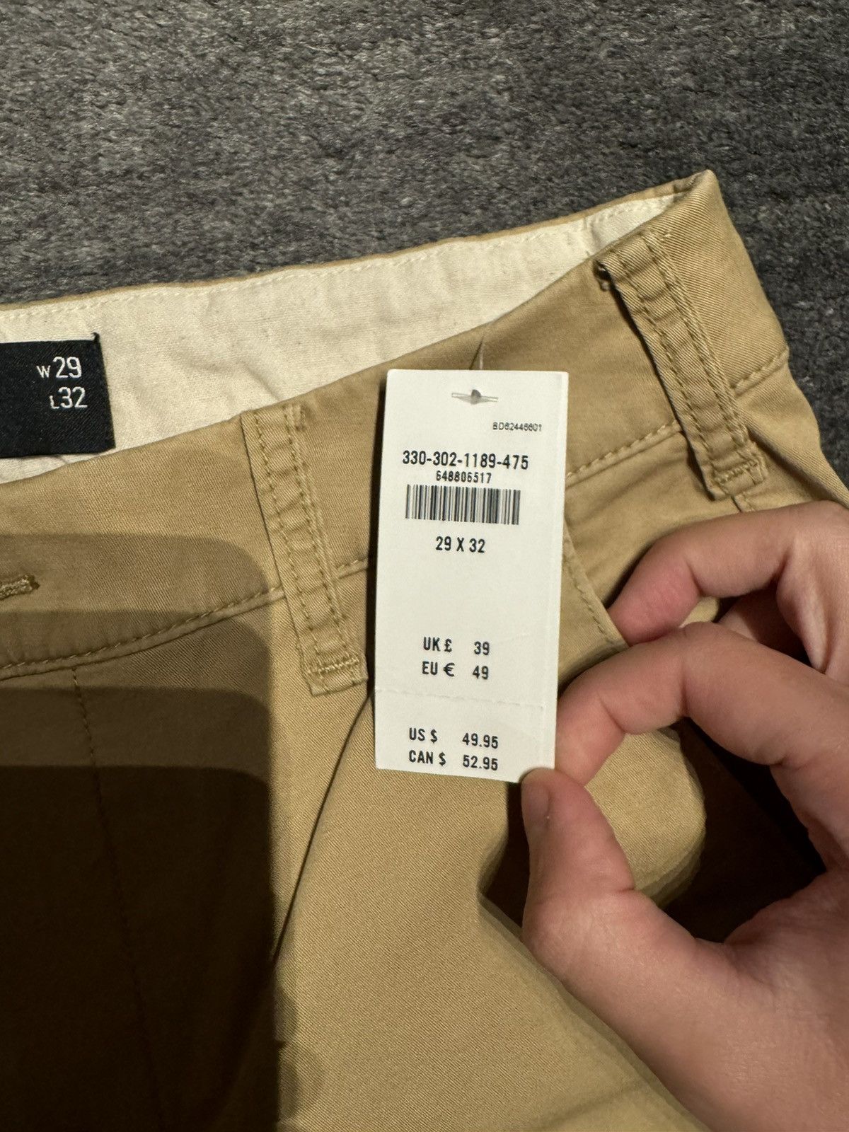 Hollister Hollister Khakis Size US 29 - 6 Thumbnail
