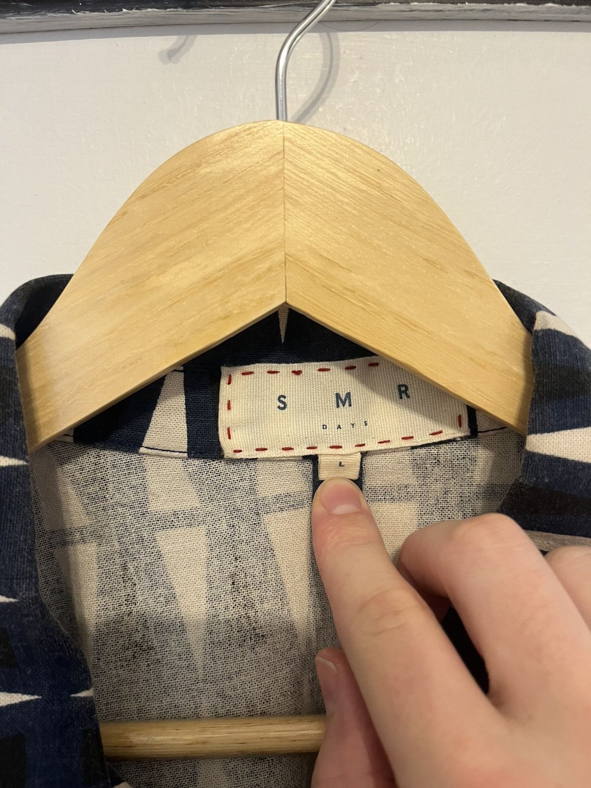Other SMR Days Hand Block Printed Chore Coat Size US L / EU 52-54 / 3 - 2 Thumbnail