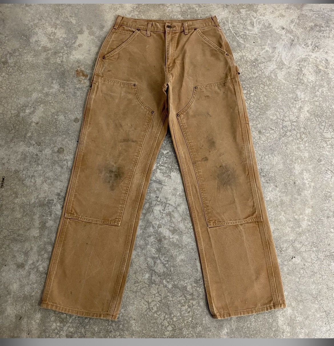 Carhartt Vintage Carhartt Double Knee Work Pants Size US 30 / EU 46 - 1 Thumbnail