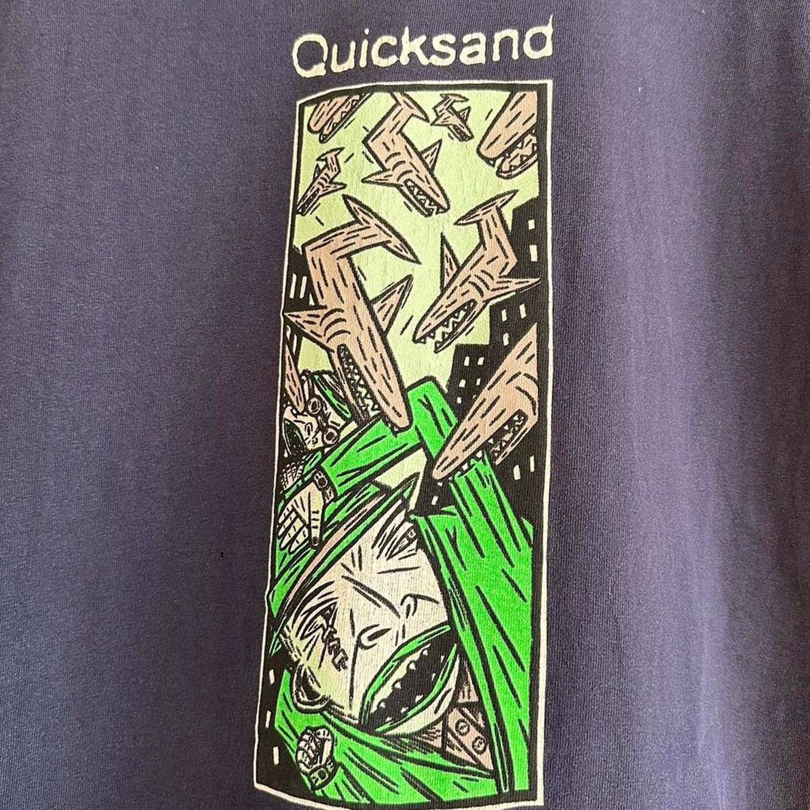 Band Tees × Vintage Vintage Quicksand Punk Band Shirt Size US L / EU 52-54 / 3 - 8 Thumbnail