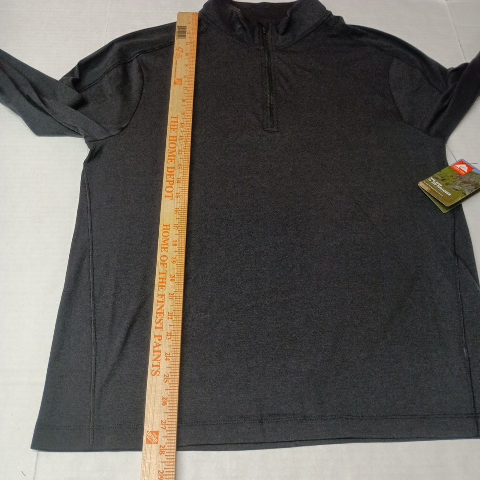 Other Ozark Trail Men's 1/4 Zip Size L (42/44) Black Wool Blend Size US L / EU 52-54 / 3 - 8 Thumbnail
