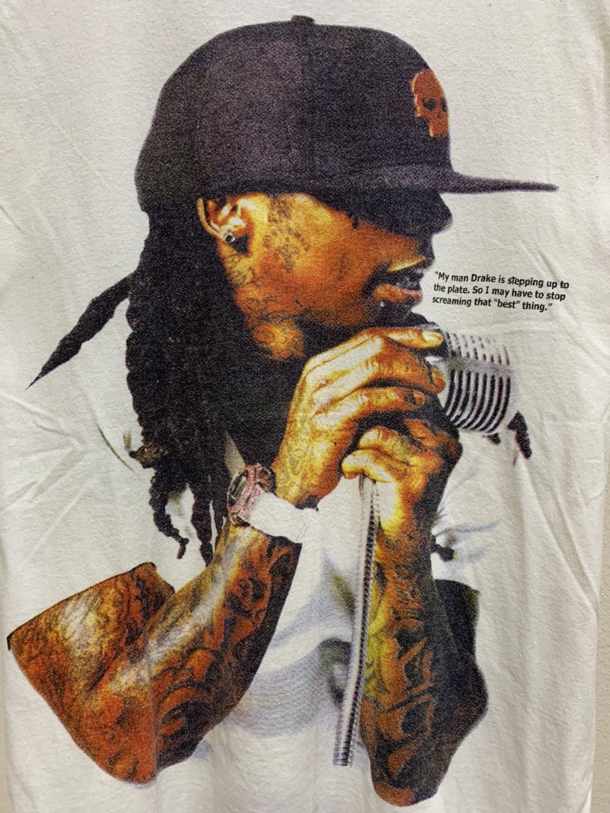 Rap Tees Vintage Y2K Lil Wayne Tshirt Size US M / EU 48-50 / 2 - 3 Thumbnail