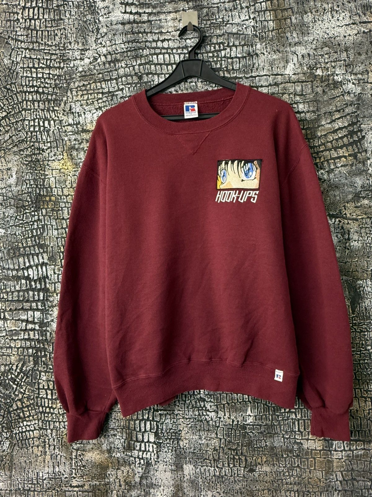 Hook-Ups Hook-Ups sweatshirt USA girl Vintage 90s Size US M / EU 48-50 / 2 - 6 Thumbnail