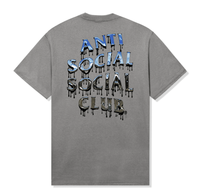 Anti Social Social Club Anti Social Social Club Mind Melt Tee Grey ASSC DS New Size US L / EU 52-54 / 3 - 1 Thumbnail