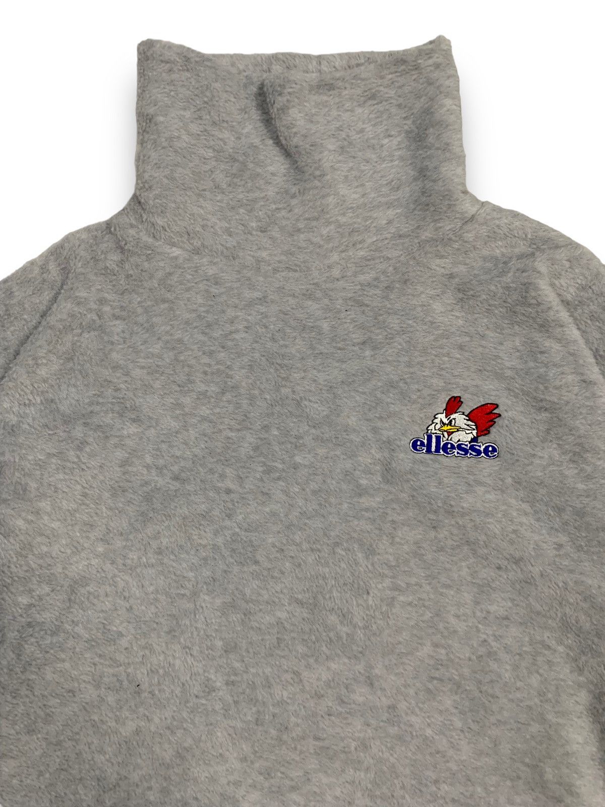 Ellesse Vintage 80s Ellesse Fleece Small Logo Turtleneck Sweatshirt Size US L / EU 52-54 / 3 - 4 Thumbnail