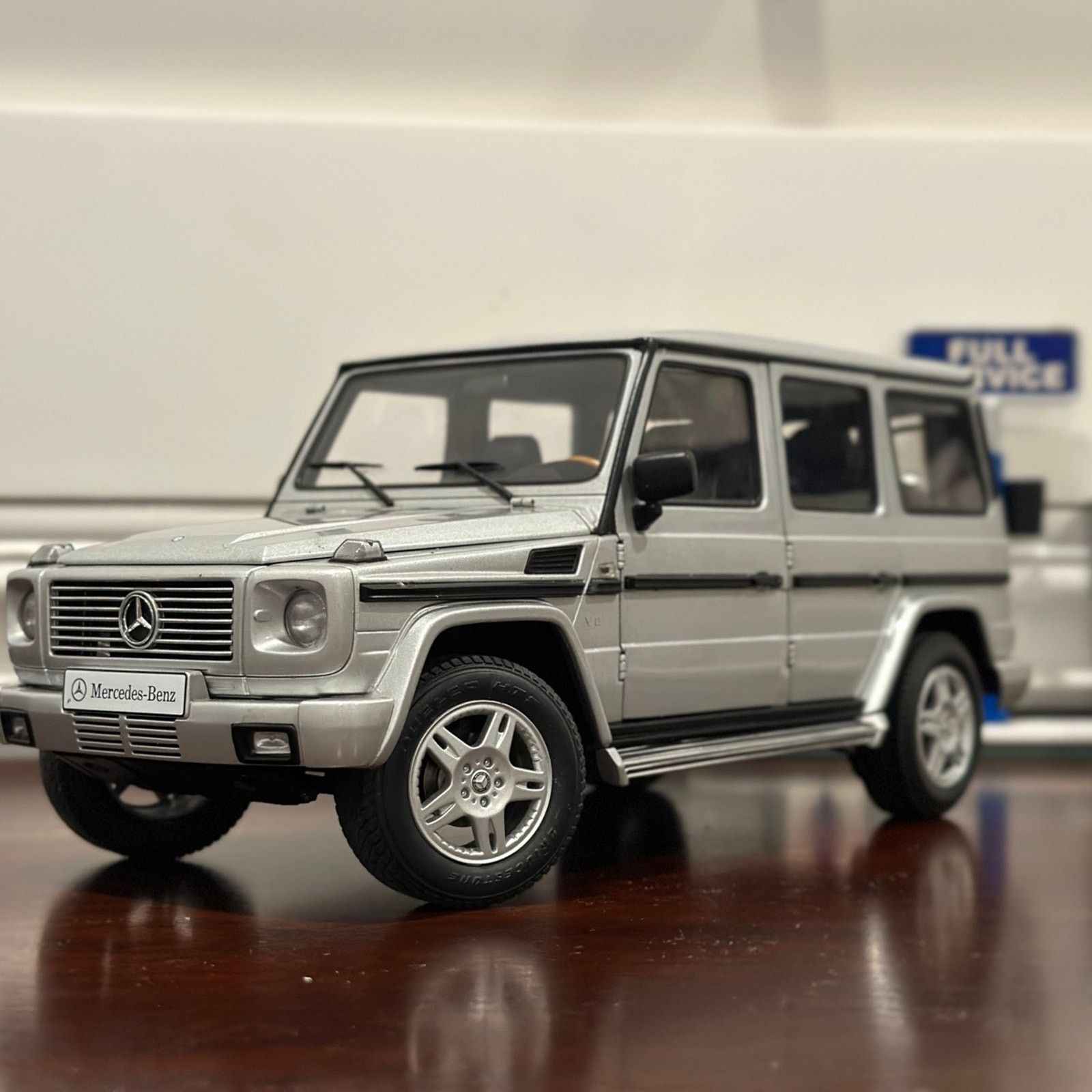 image of Mercedes Benz Mercedes G-Wagon 1/18 | Autoart in Silver, Men's