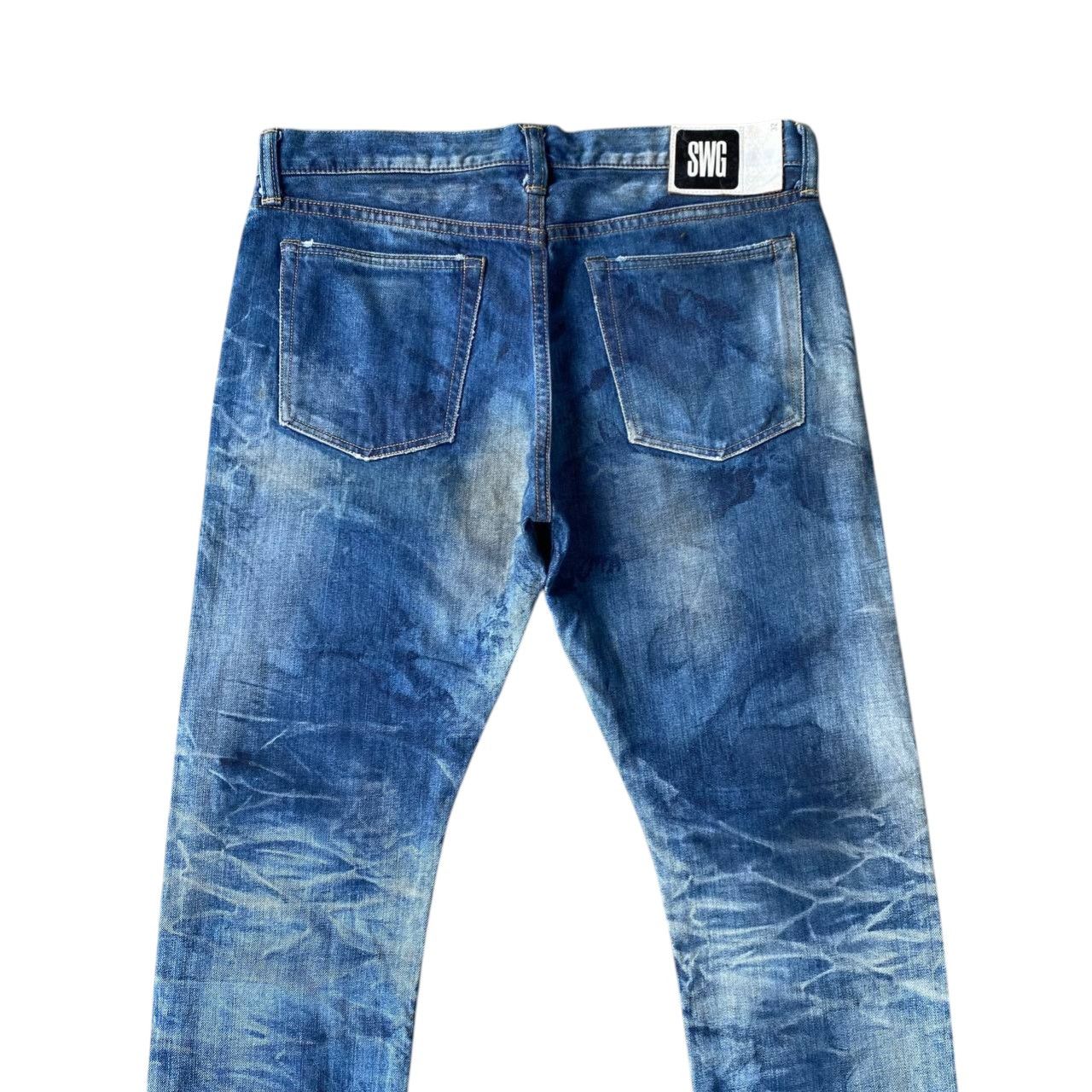 Swagger JAPANESE ARCHIVE SWAGGER FADED HEAVY WHISKERING HONEYCOMB Size US 33 - 14 Thumbnail