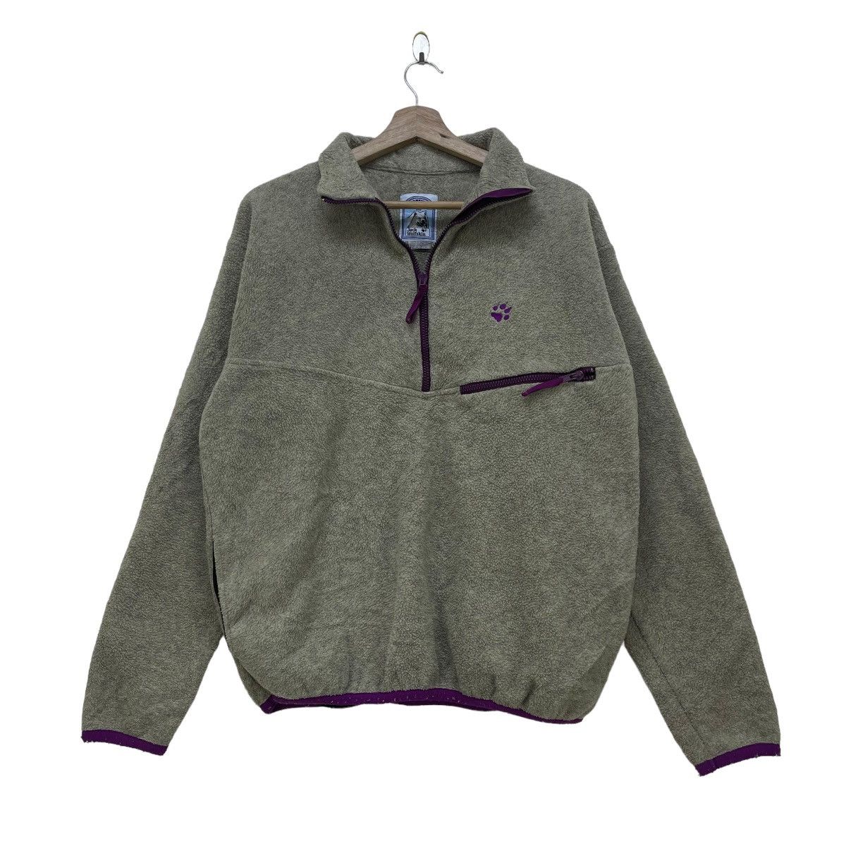 Jack Wolfskin × Vintage 💥Vintage Pullover Snap Button Jackwolf Skin Jacket Size US M / EU 48-50 / 2 - 1 Thumbnail
