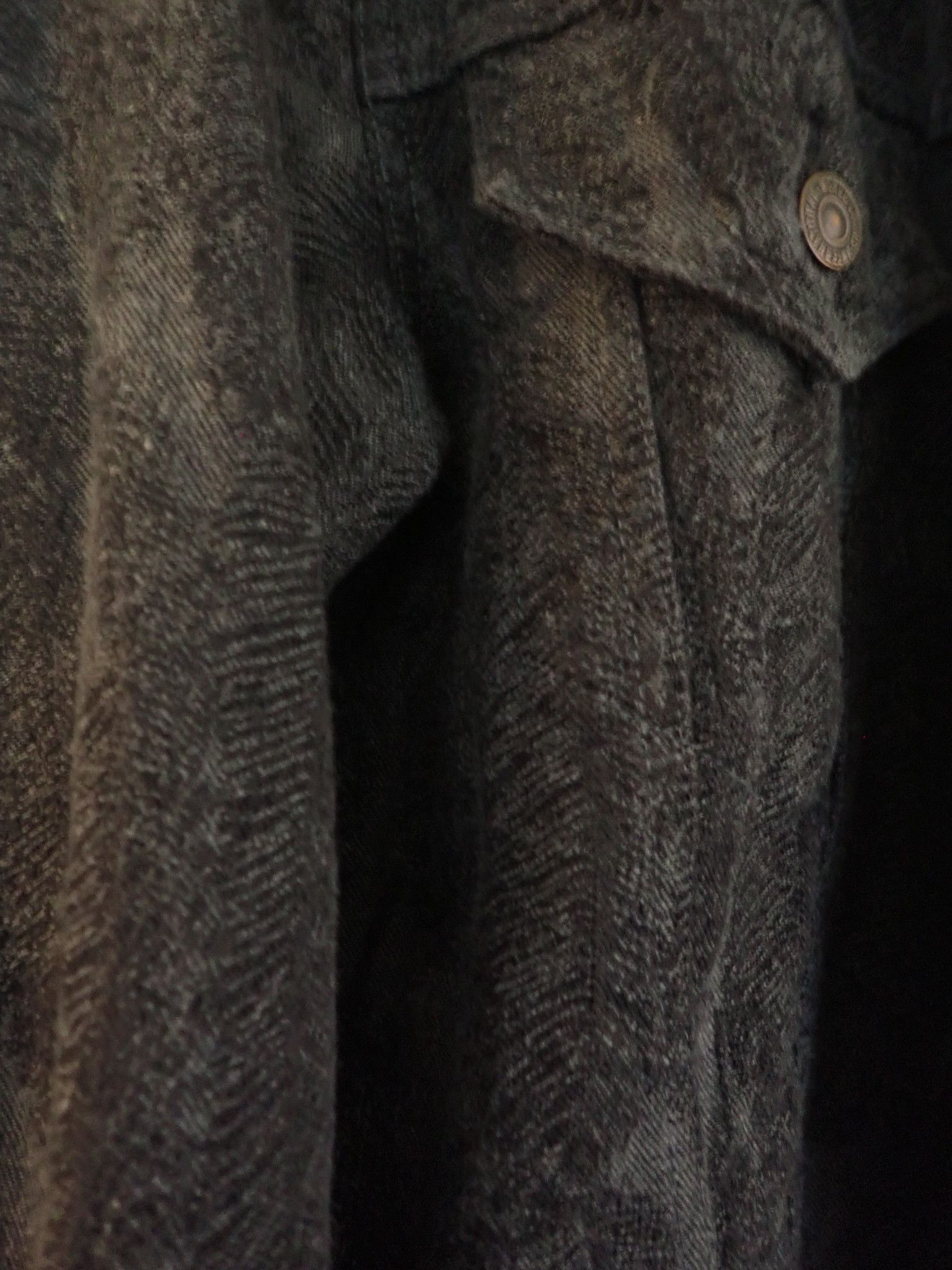 Kapital Kountry Feather Denim 3rd Jacket—Black Size US L / EU 52-54 / 3 - 5 Thumbnail