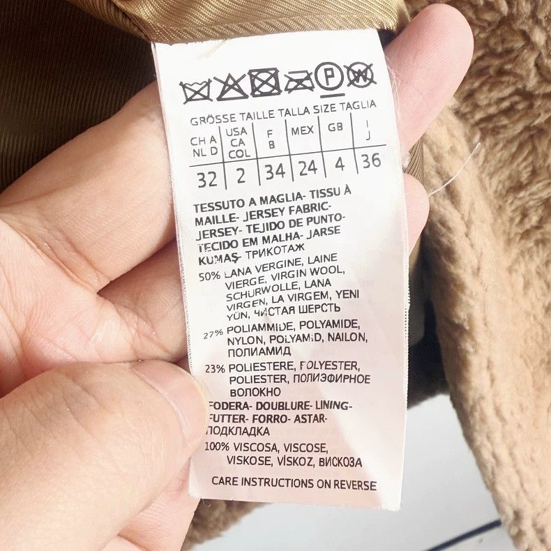 Max Mara Max Mara Brown Teddy Coat Size S / US 4 / IT 40 - 5 Thumbnail