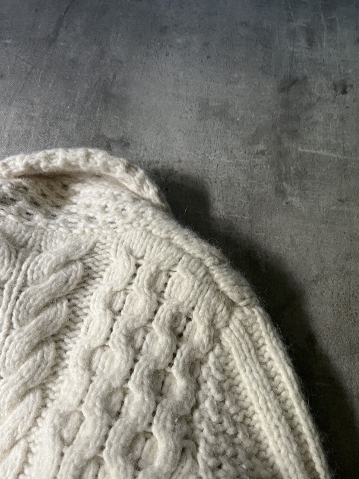 Maison Margiela Maison Margiela A/W 2013 Alpaca heavyweigh beige sweater Size US M / EU 48-50 / 2 - 12 Thumbnail
