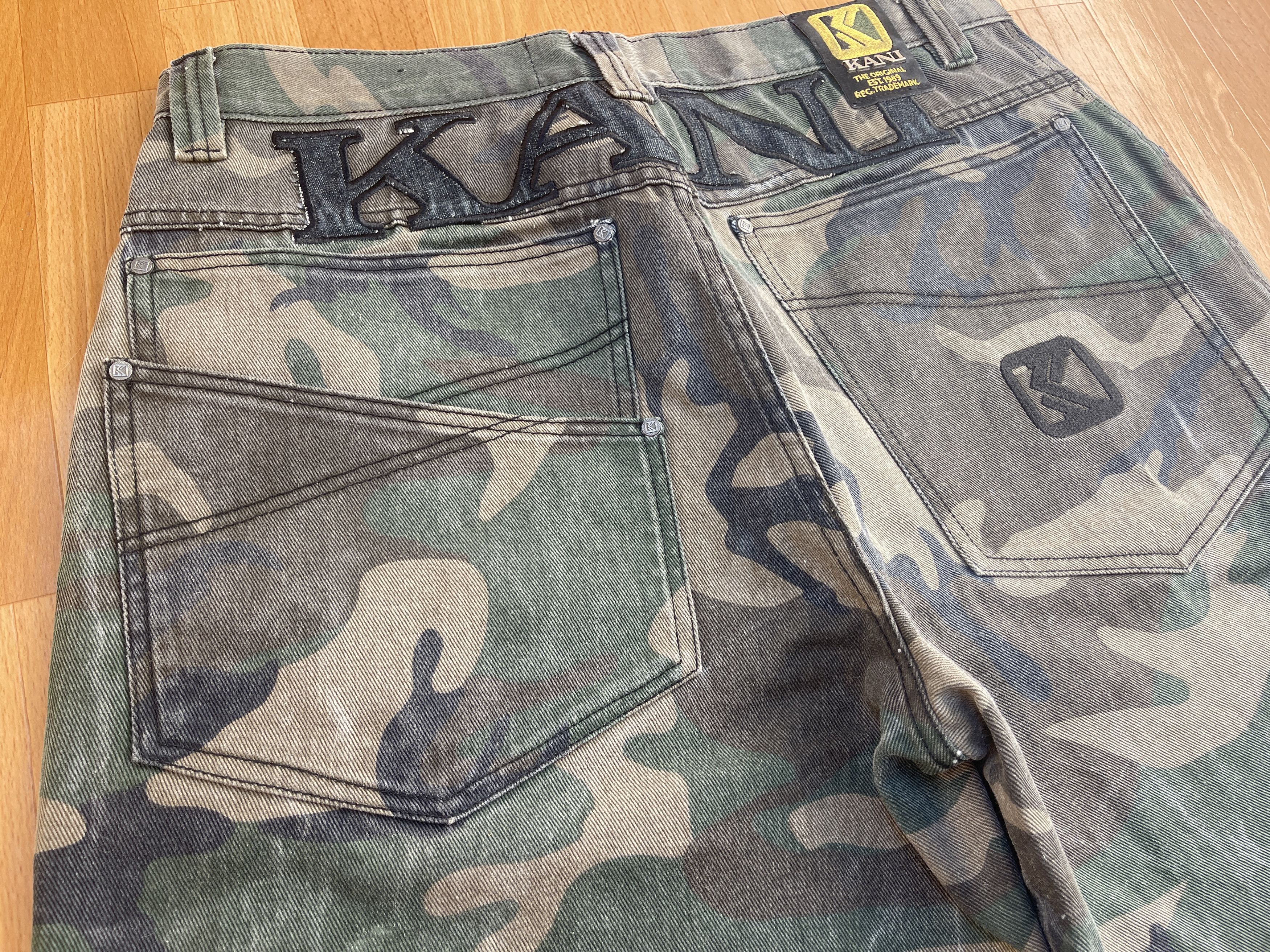 Karl Kani KARL KANI shorts, baggy, vintage Kani jeans 90s hip hop W 36 Size US 36 / EU 52 - 5 Thumbnail