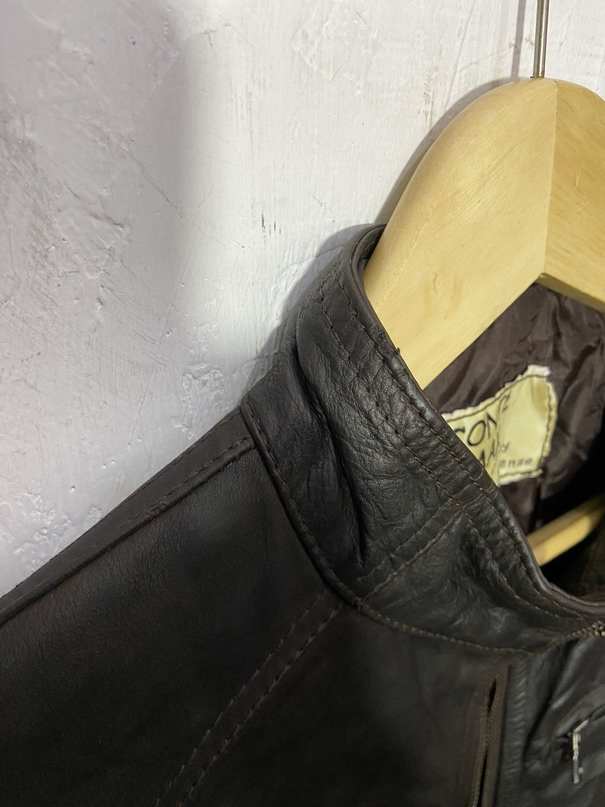 Genuine Leather Vintage Contex Max Riders Racer Leather Jacket Size US M / EU 48-50 / 2 - 18 Thumbnail