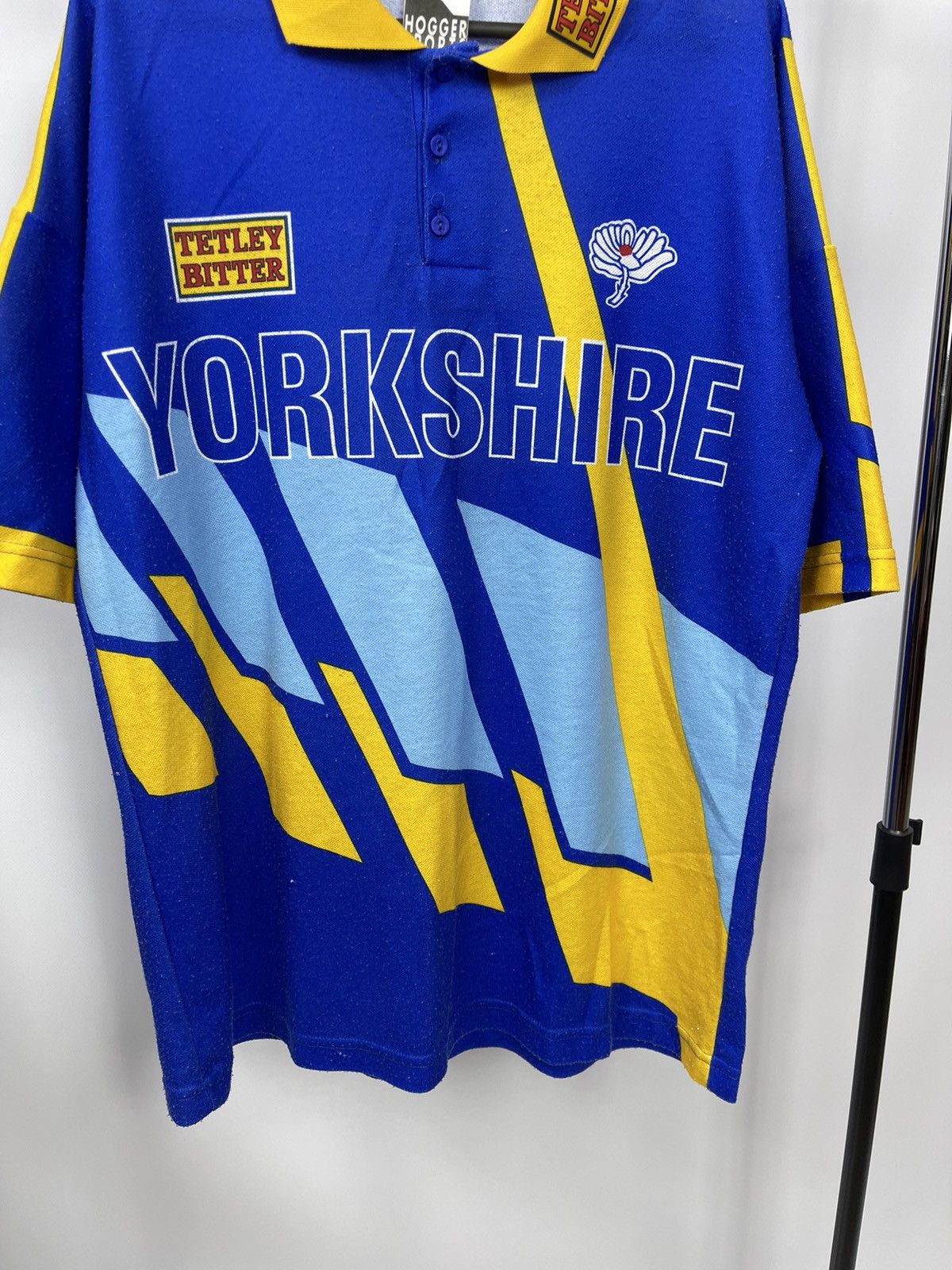 Vintage Vintage Yorkshire Cricket Jersey Hogger Sports Sz 42/44” Size US L / EU 52-54 / 3 - 5 Thumbnail