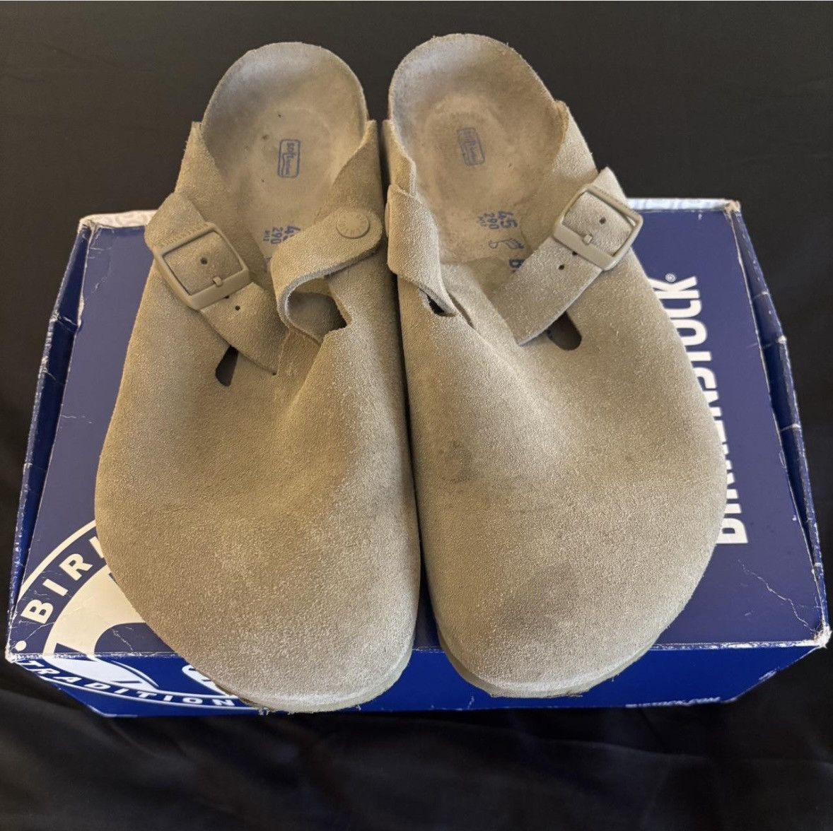 Birkenstock Boston Clog Suede