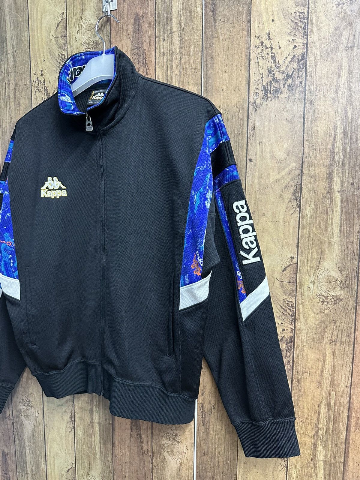 Kappa Vintage 80s Kappa Side Label Zipper Jacket Z05 Size US M / EU 48-50 / 2 - 3 Thumbnail
