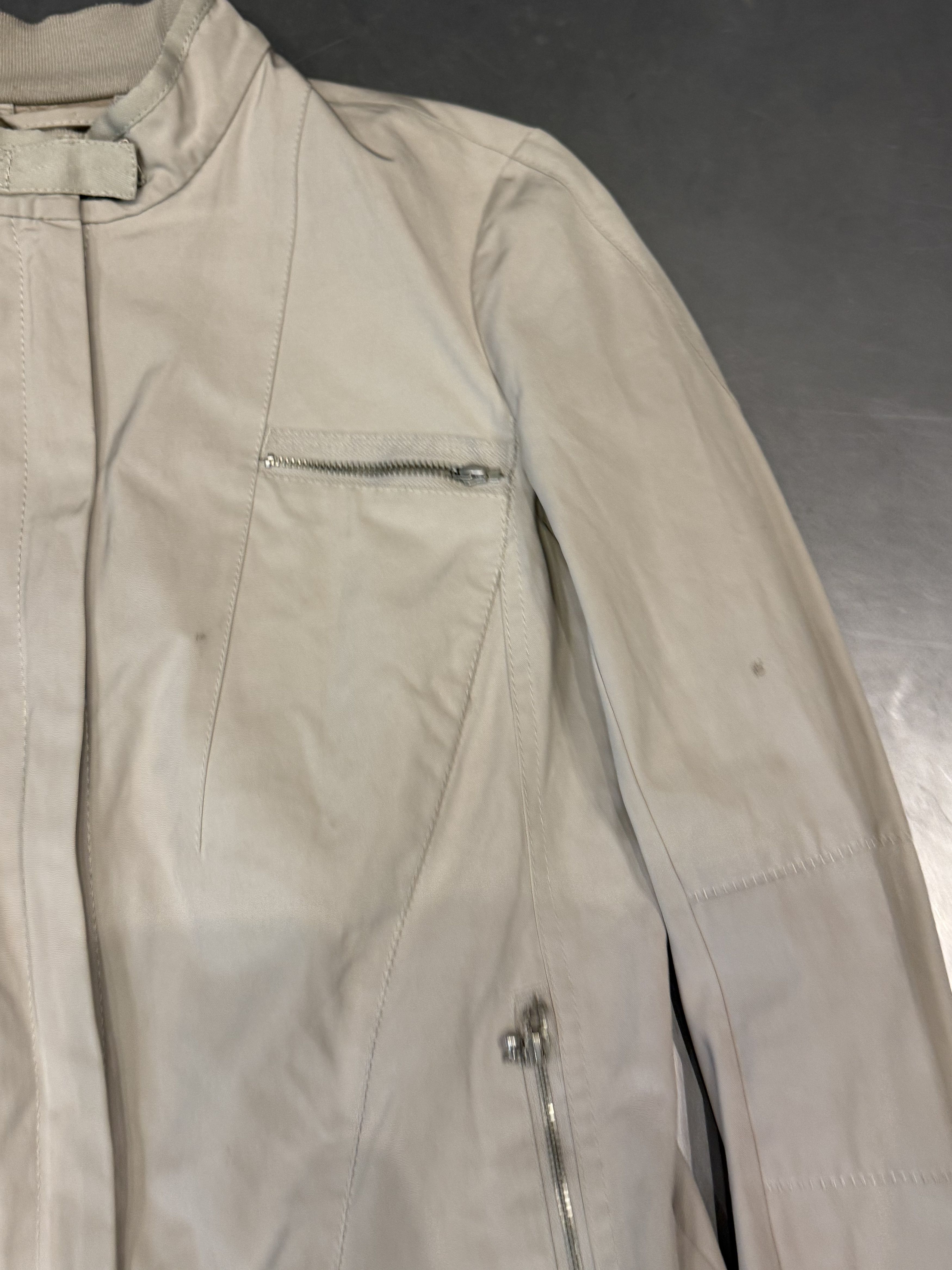 Marithe + Francois Girbaud Y2K MFG double zip technical asymmetric fencing jacket Size S / US 4 / IT 40 - 6 Thumbnail