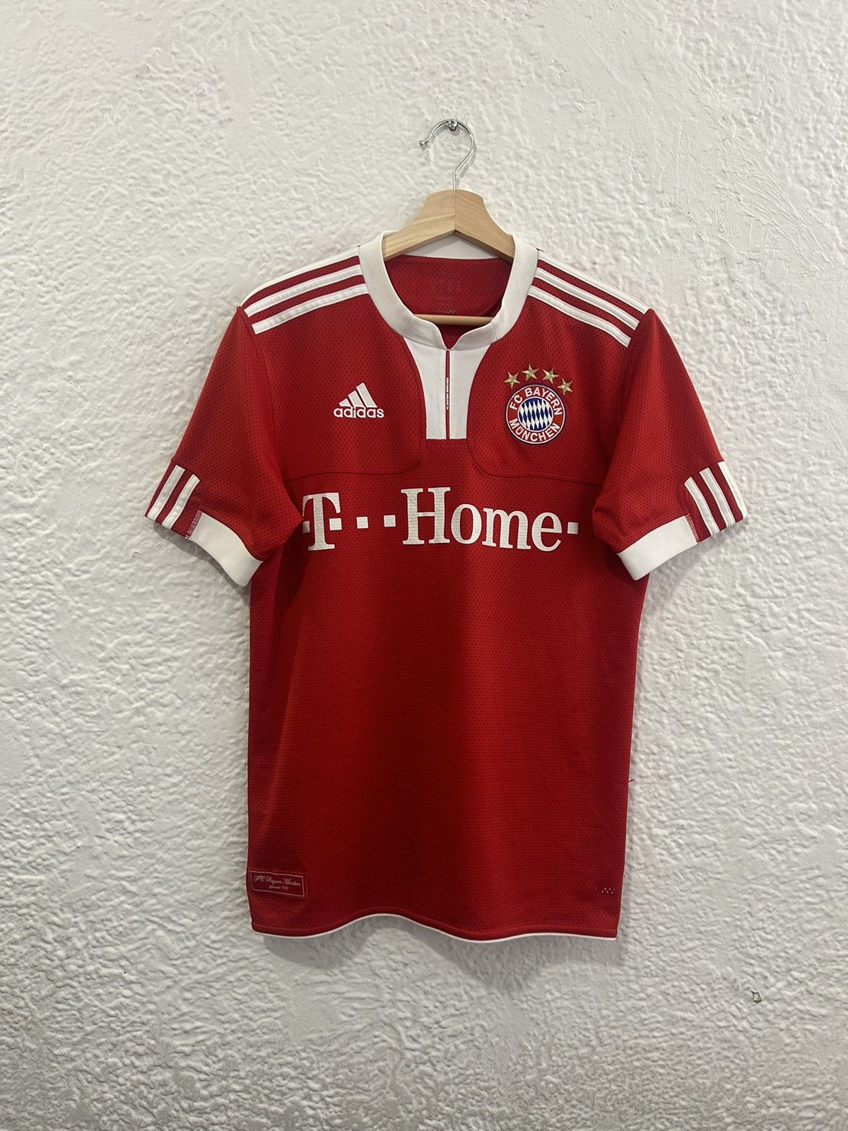 Adidas 2009-10 Arjen Robben Adidas Bayern Munich Home Kit Size US M / EU 48-50 / 2 - 2 Thumbnail