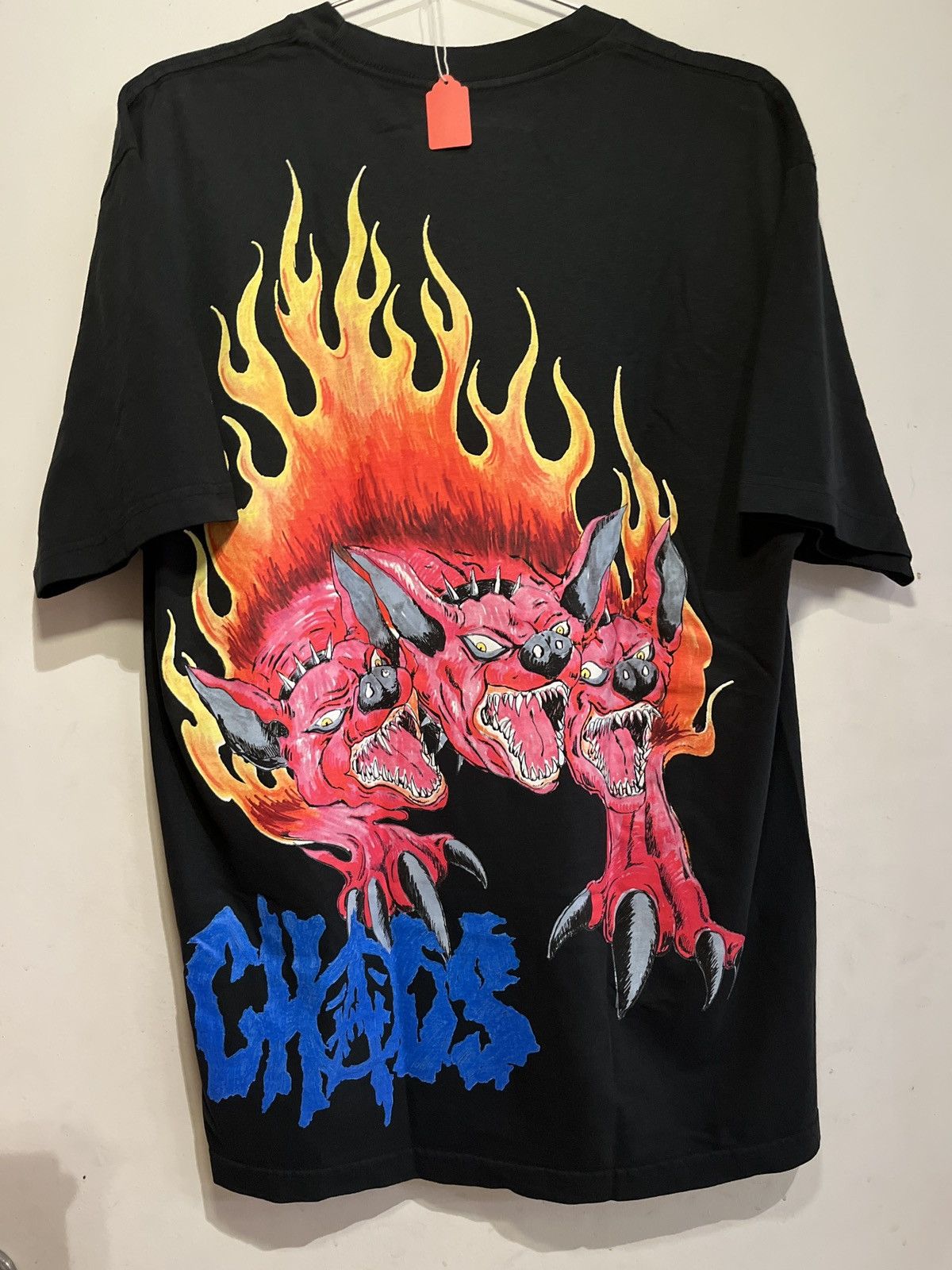 image of Travis Scott Utopia Tee in Black, Men's (Size Large)