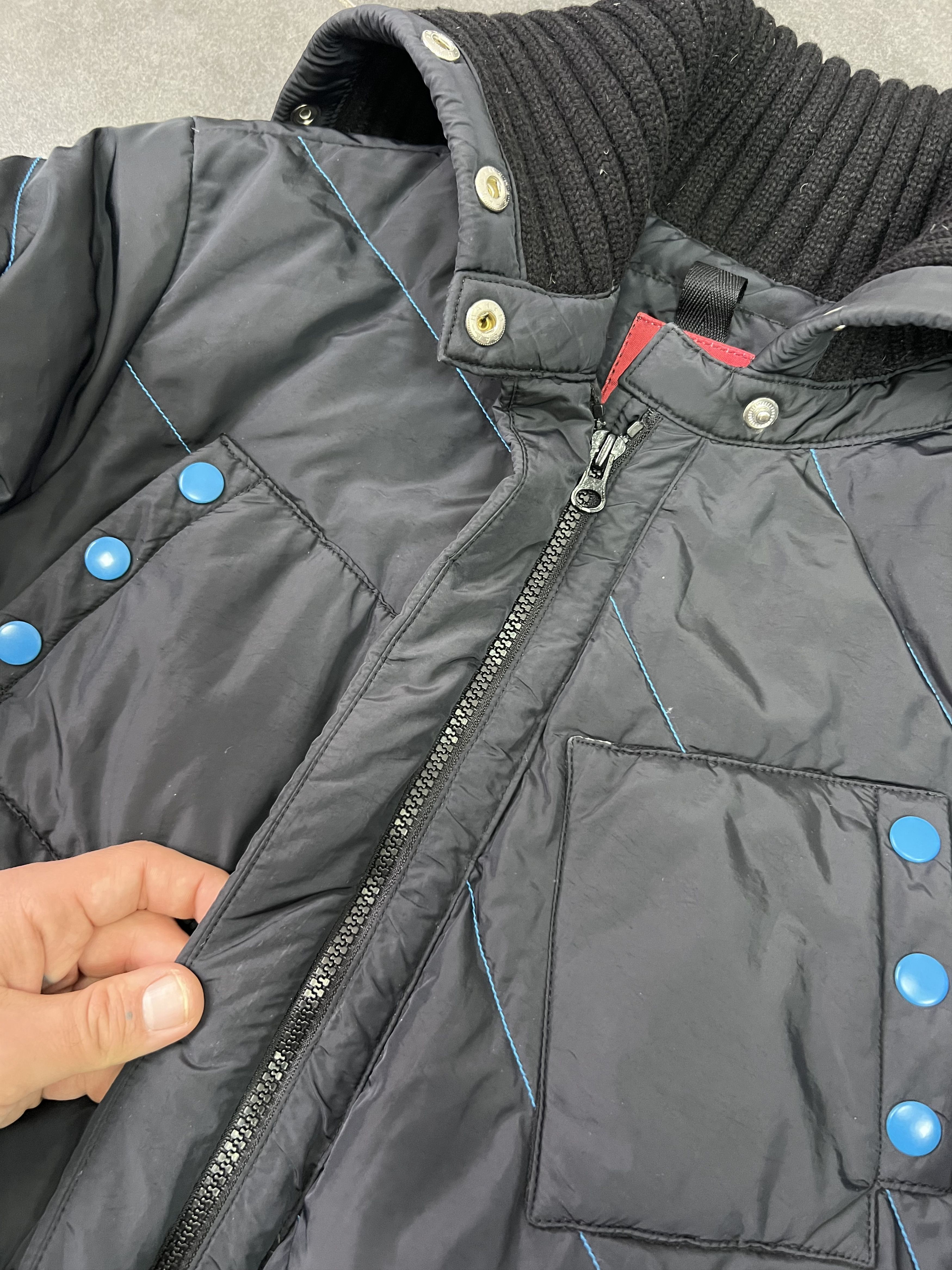 Miss Sixty Dolce Gabbana style Y2K MISS SIXTY DOWN BOMBER JACKET Size M / US 6-8 / IT 42-44 - 9 Thumbnail