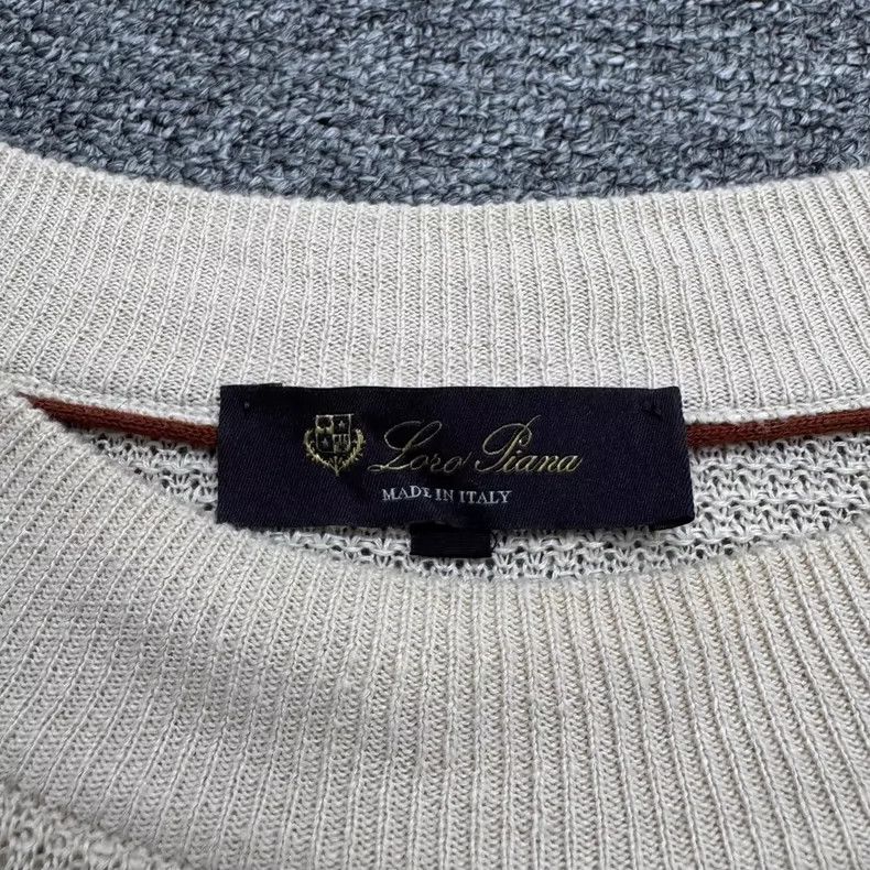 Loro Piana LORO PIANA Knitted patchwork short sleeves Size US M / EU 48-50 / 2 - 3 Thumbnail