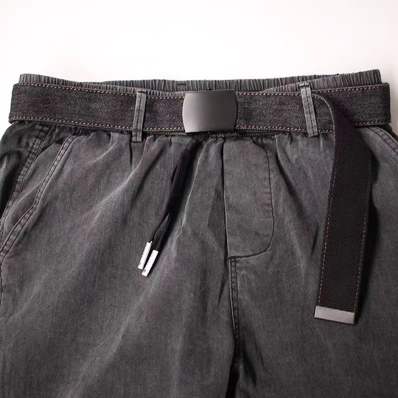 Japanese Brand × Vintage Street Vintage Denim Belt 47in Size ONE SIZE - 1 Thumbnail