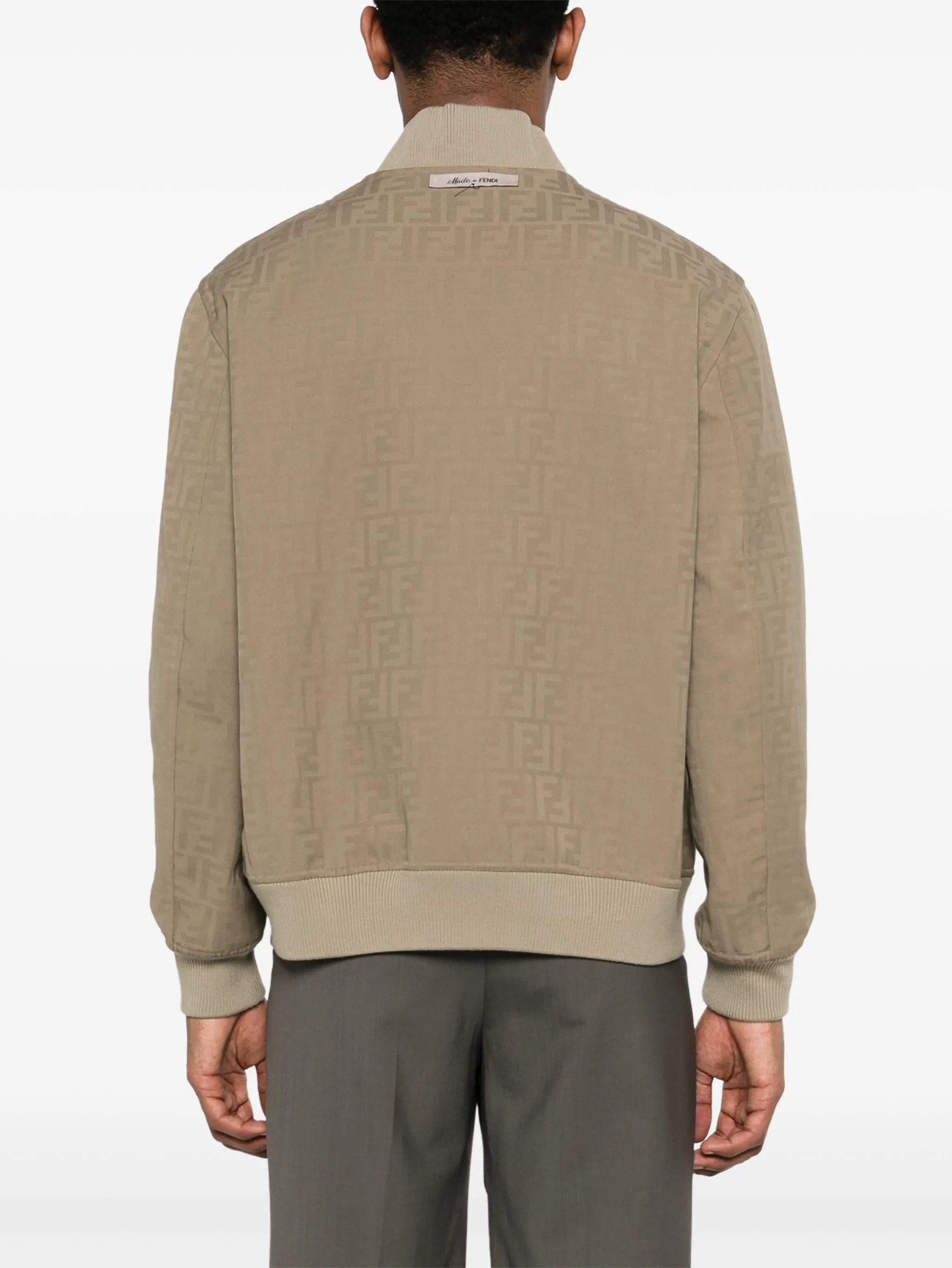Fendi o1s1wg111025 Bomber Jacket in Beige Size US L / EU 52-54 / 3 - 4 Thumbnail