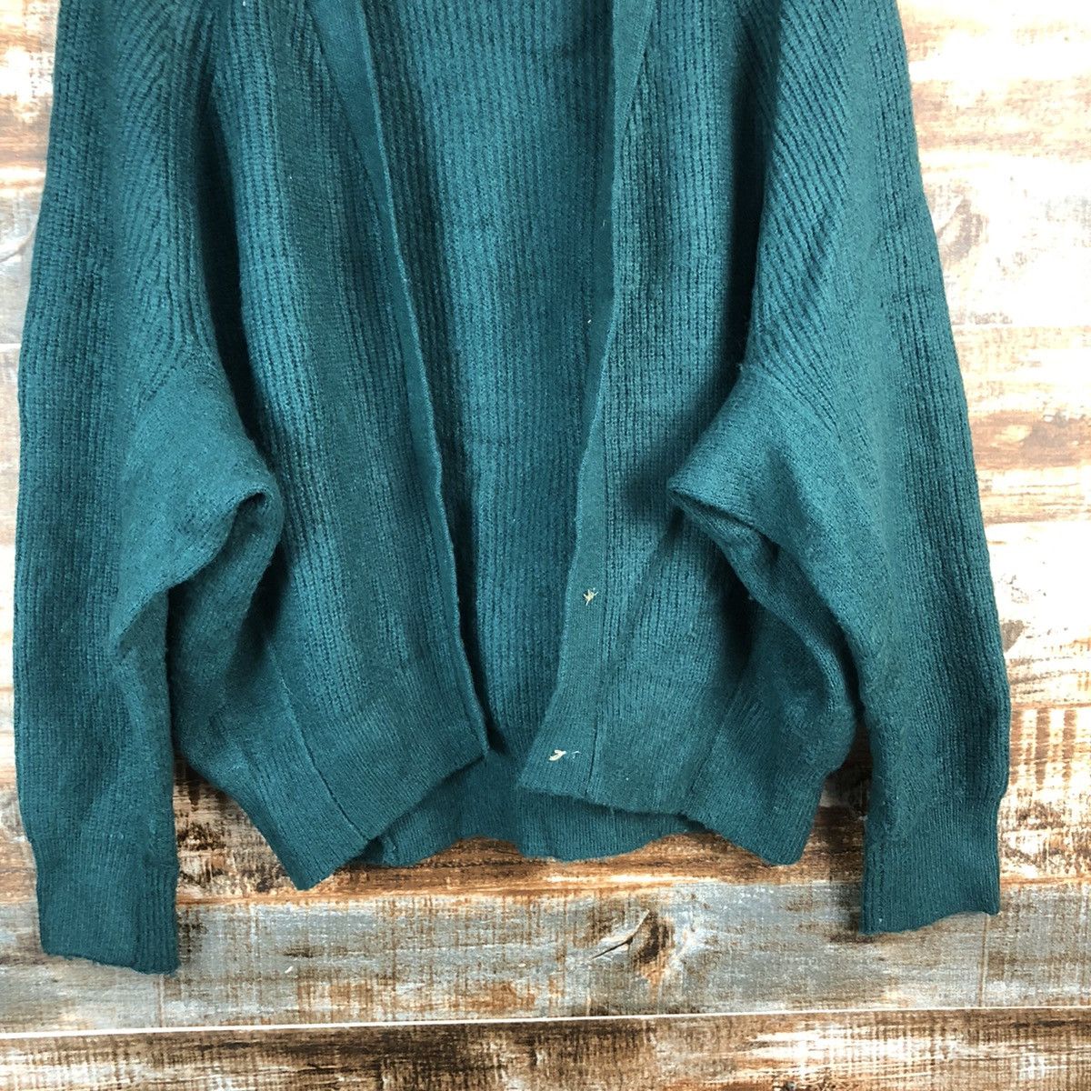 GU GU Green Cardigan Knitwear #A2311 Size L / US 10 / IT 46 - 6 Thumbnail