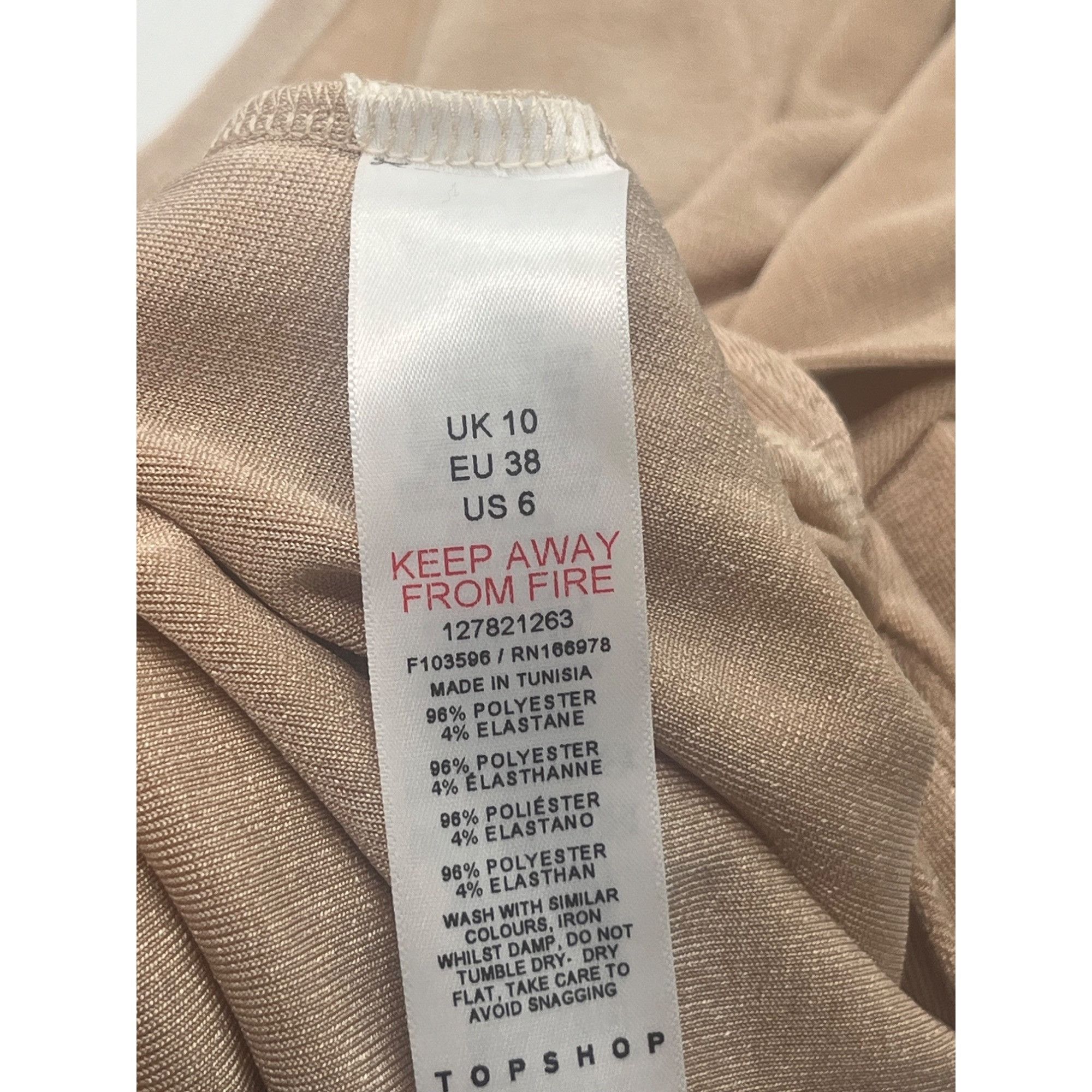 Topshop Topshop Slinky Twist Front Maxi Skirt in Stone-Neutral, Sz. Size 28" / US 6 / IT 42 - 7 Thumbnail