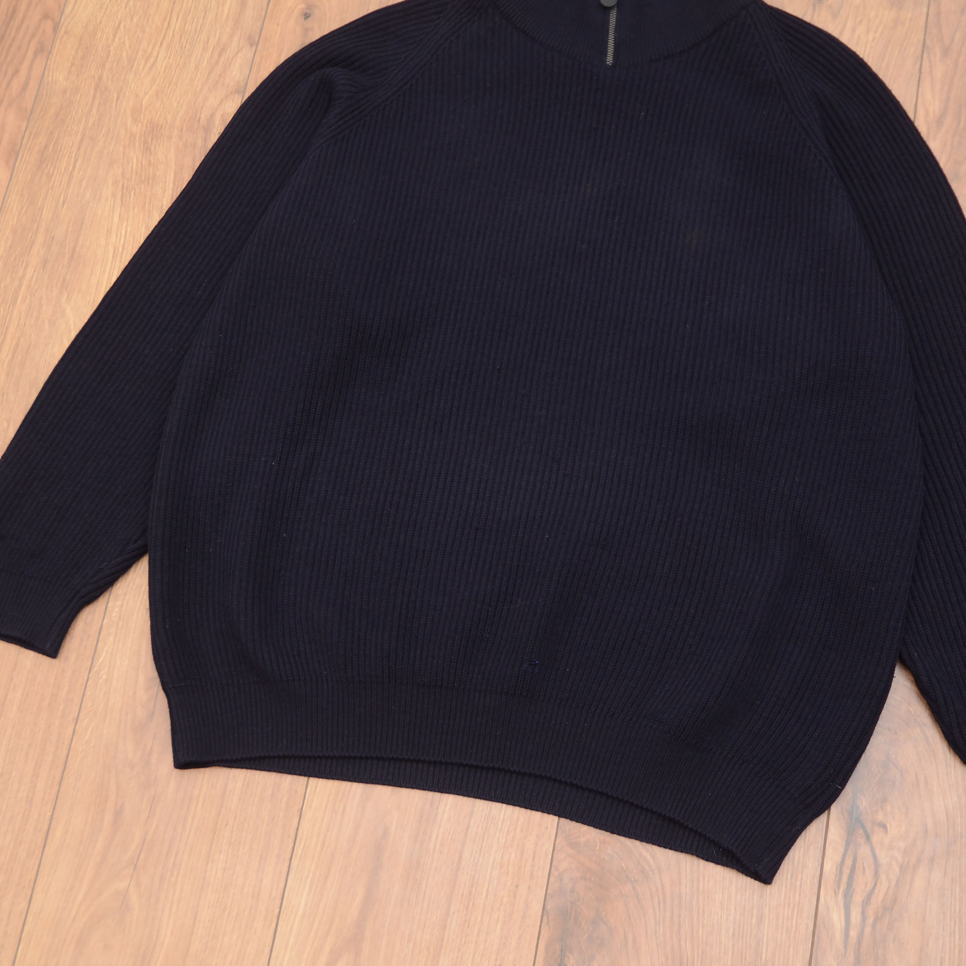 Ermenegildo Zegna Vintage Ermenegildo Zegna Sweater Wool Yachting 1/4 zip Size US XXL / EU 58 / 5 - 5 Thumbnail