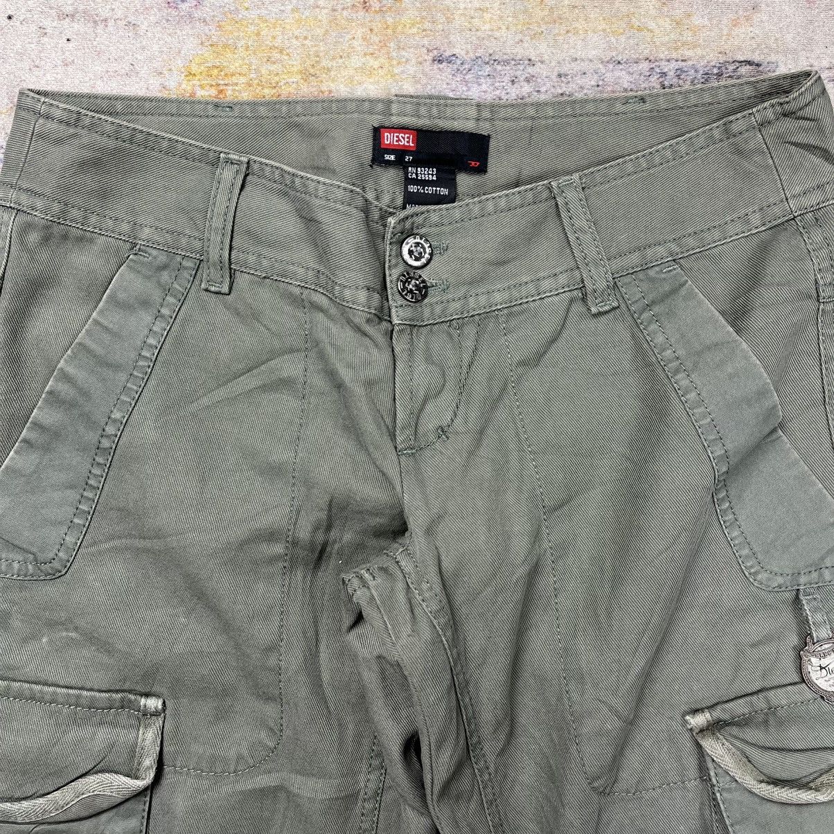 Diesel 2000s Diesel - Super Flared Parachute Cargo Pants Size US 30 / EU 46 - 9 Thumbnail