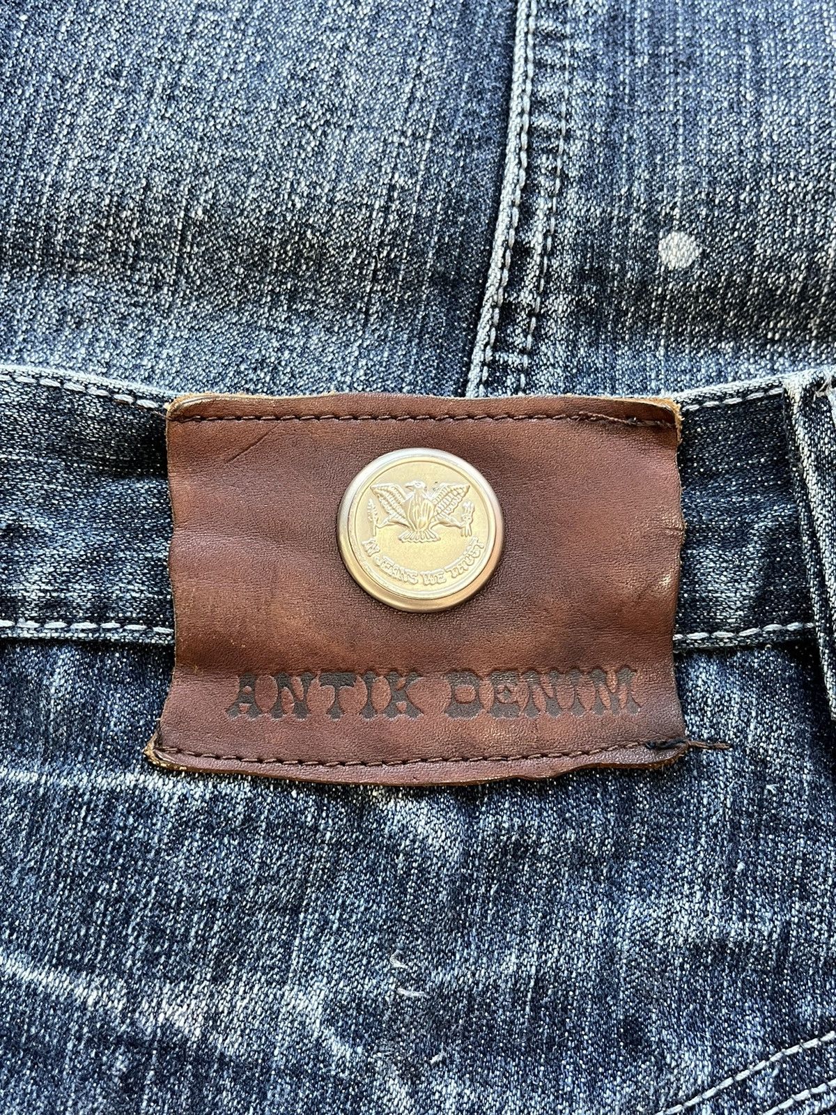 Antik Denim Rare Vintage Antik Denim Embroidered Jeans Size US 40 / EU 56 - 7 Thumbnail