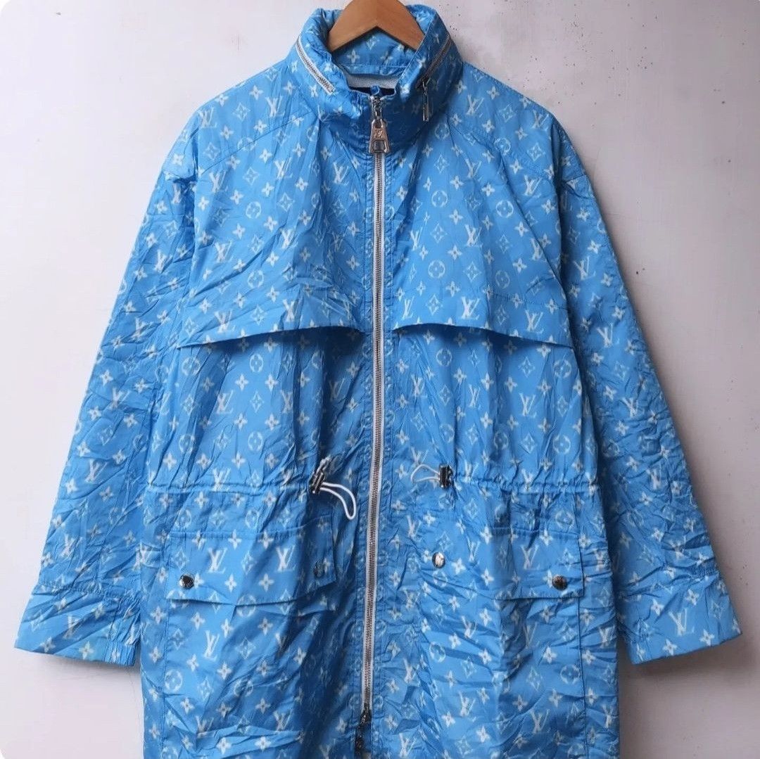Designer × Vintage Vtg Louis Vuitton Monogram Polyester Women Jacket Size XL / US 12-14 / IT 48-50 - 4 Thumbnail