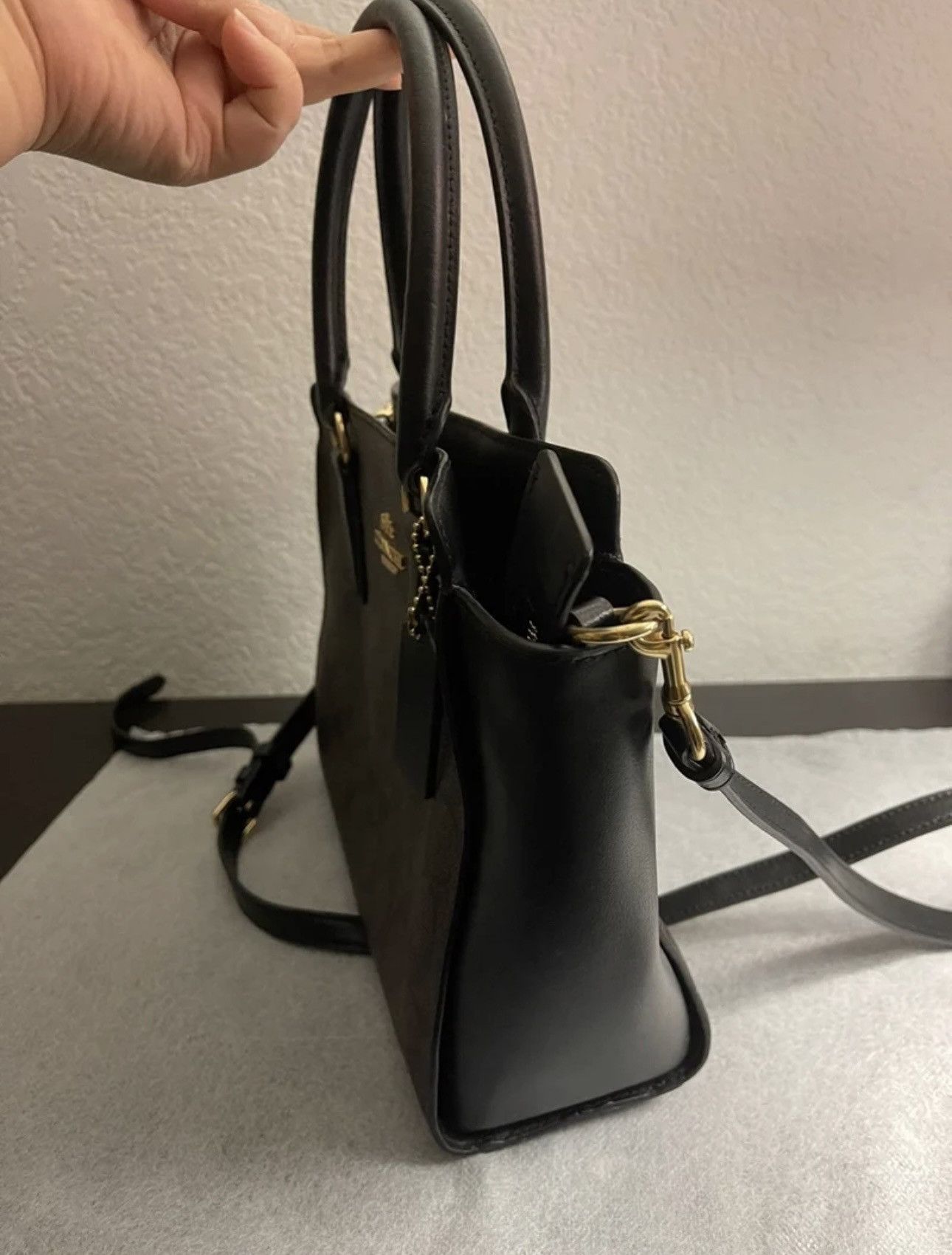 Coach Coach Leah Satchel In Signature Canvas Bag Size ONE SIZE - 2 Thumbnail