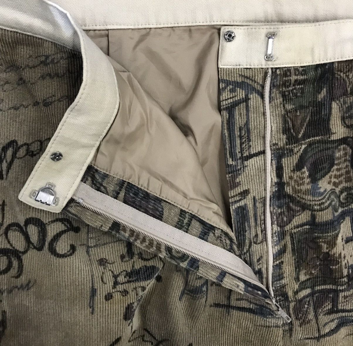 Japanese Brand × Vintage Vintage Linear Pants Size US 31 - 6 Thumbnail