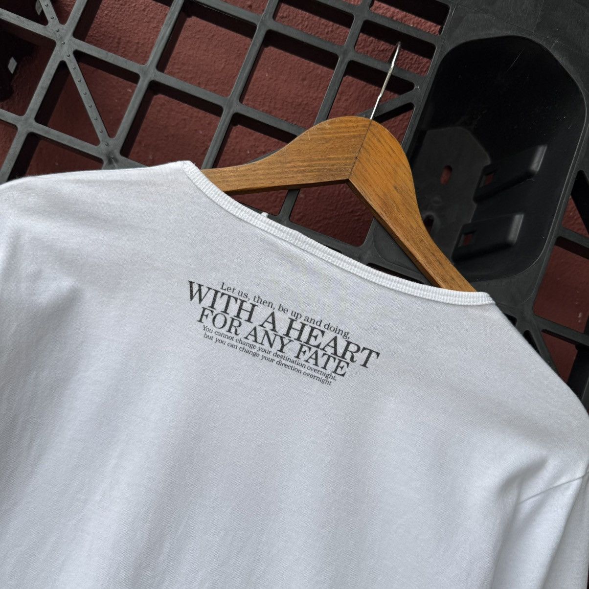 Japanese Brand Vintage Y2K Graphic Tee Continue Wording Nature Size M / US 6-8 / IT 42-44 - 12 Thumbnail