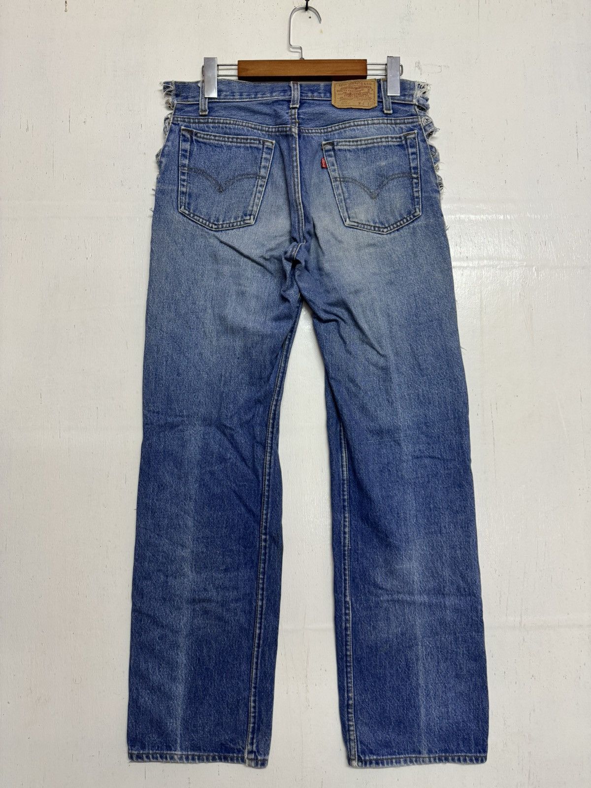Handmade × Levi's × Levi's Vintage Clothing Vintage Levis customade sunfaded Size 31" - 5 Thumbnail