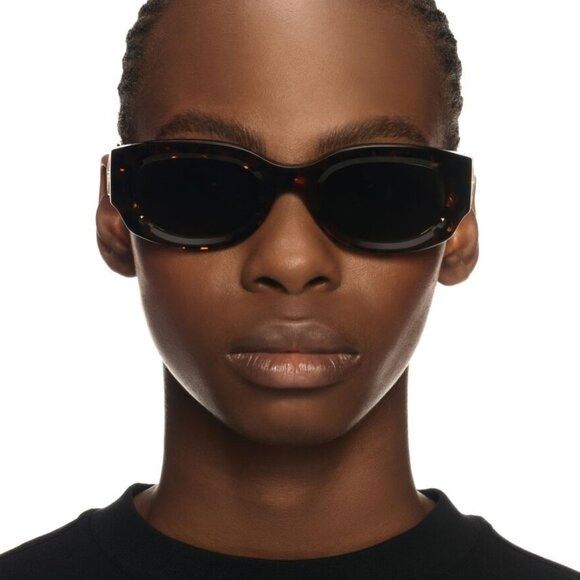 Off-White Off-White OERI14E PALMER 0107 Sunglasses White Oval Frame Size ONE SIZE - 2 Thumbnail