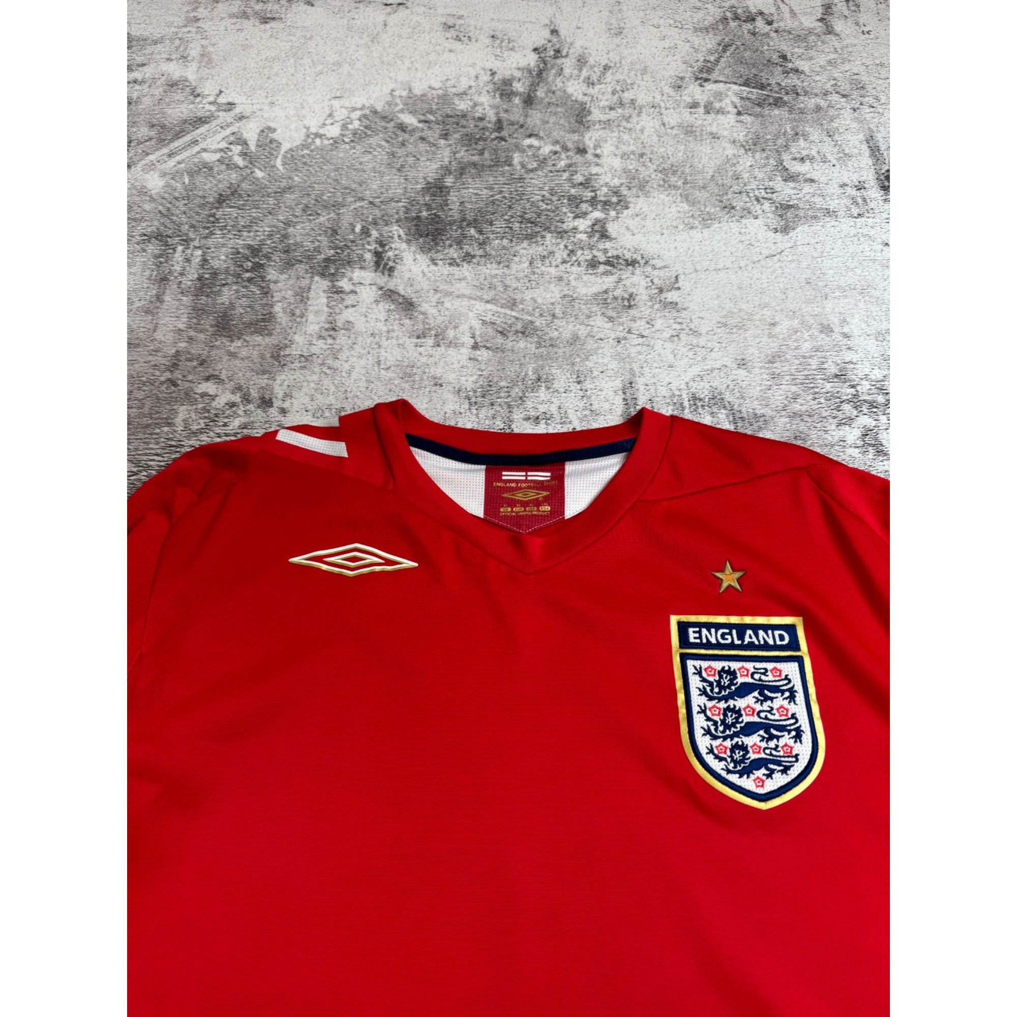 Umbro Vintage England 2006/2008 Away Long Sleeve Umbro National So Size US XL / EU 56 / 4 - 7 Thumbnail