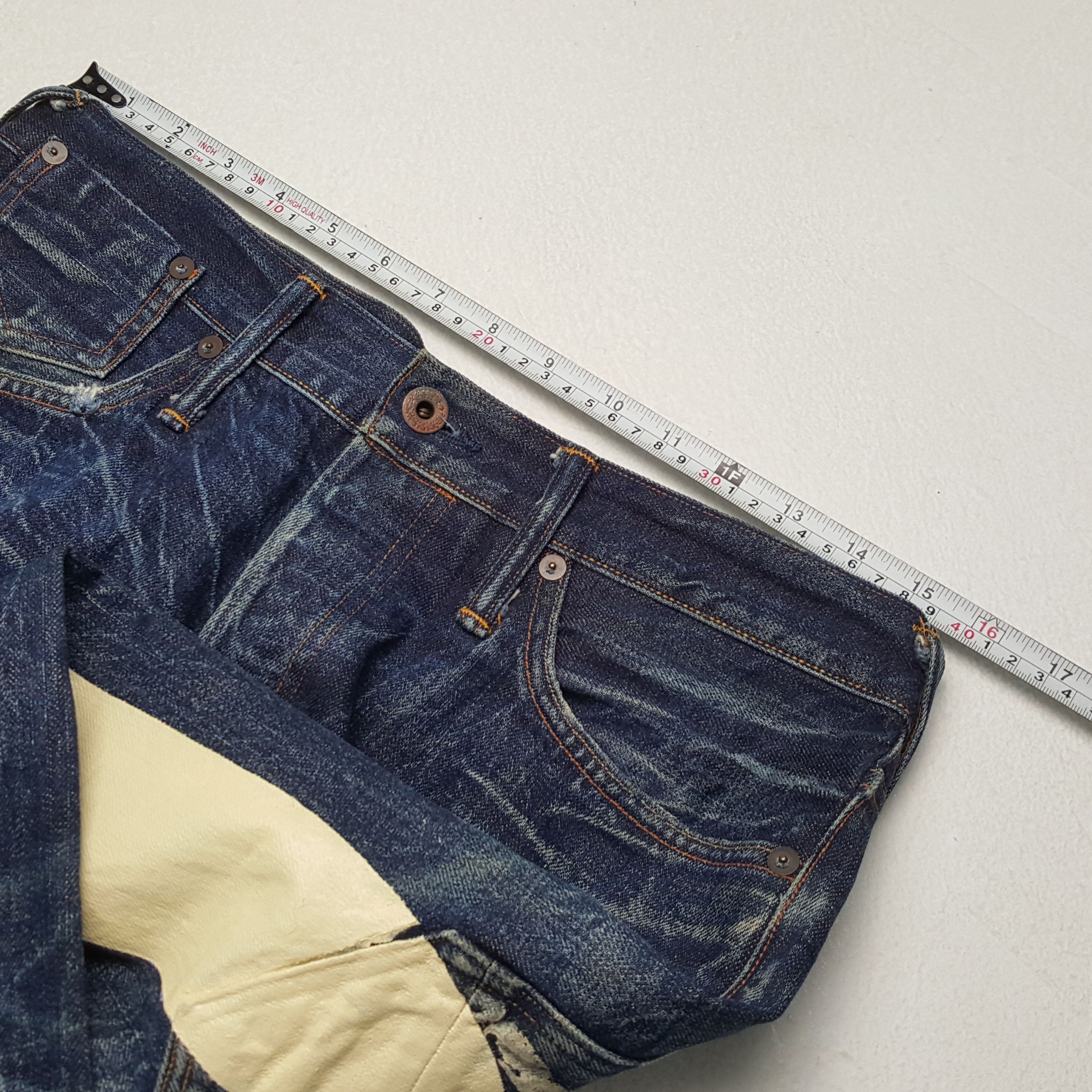 Evisu × Japanese Brand × Vintage Vintage EVISU Japanese Brand Daicock Custom Style Jeans Size US 31 - 7 Thumbnail
