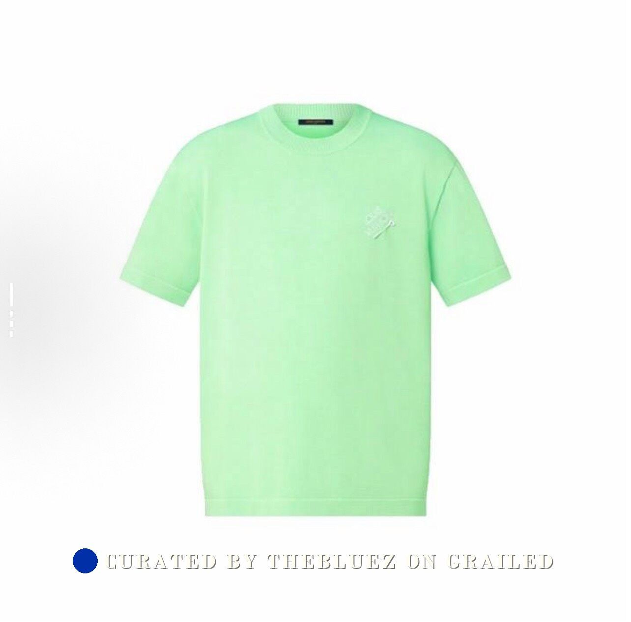 Louis Vuitton Louis Vuitton Green Pin Short-Sleeve S Size US S / EU 44-46 / 1 - 1 Thumbnail