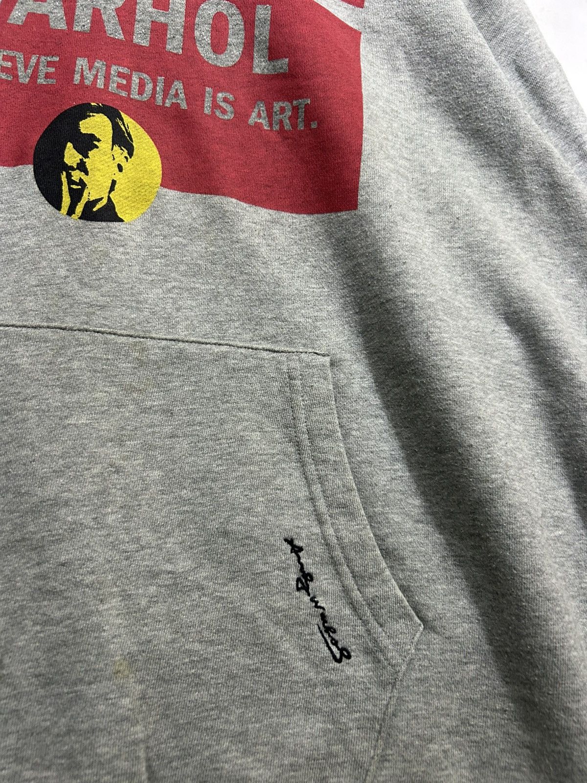 Andy Warhol × Uniqlo Vintage Andy Warhol Art Hoodie Size US XL / EU 56 / 4 - 3 Thumbnail
