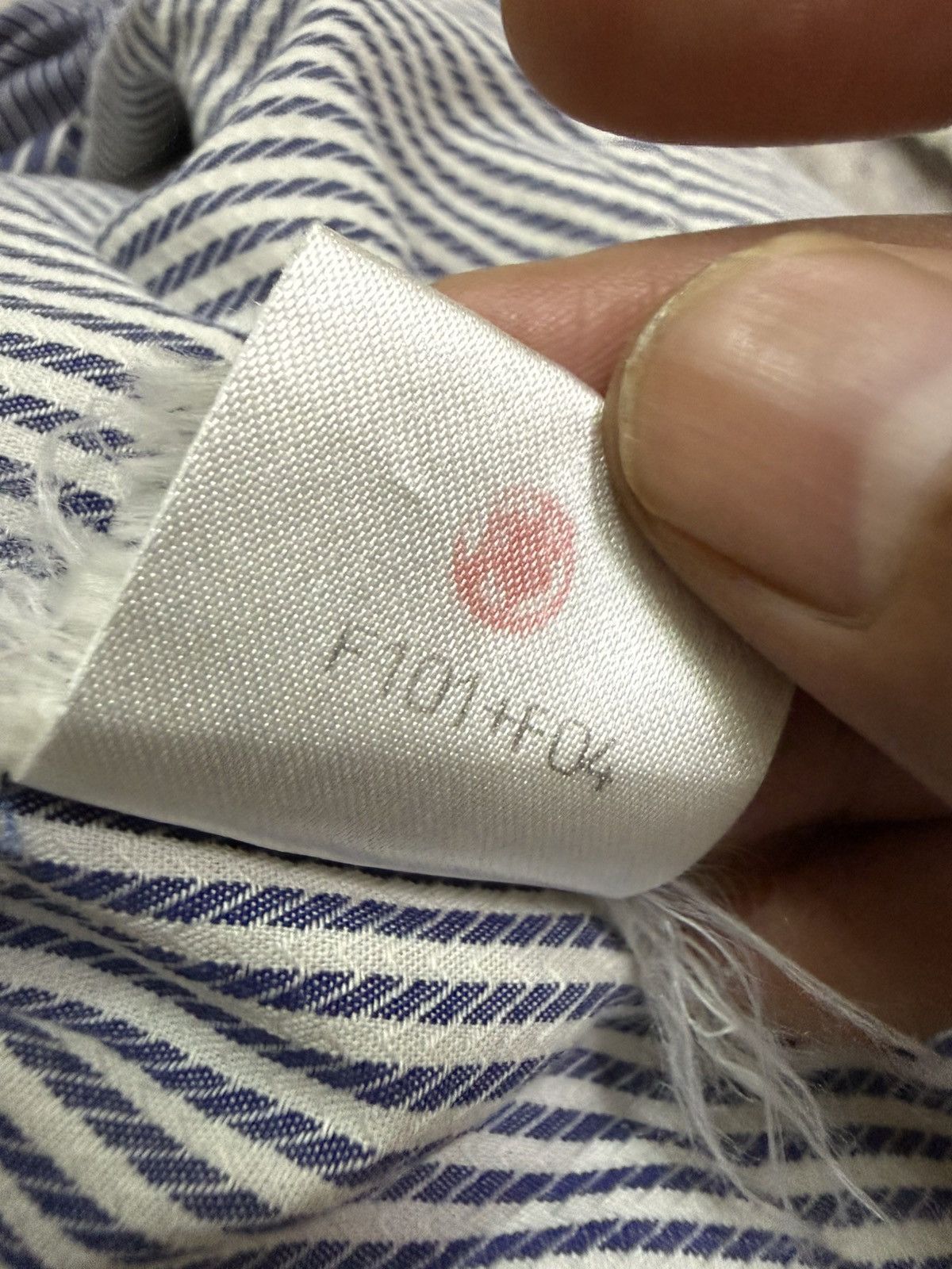 Japanese Brand Piasports Colorblock Blue Stripe Logo Chest Button Up Shirt Size US XL / EU 56 / 4 - 17 Thumbnail