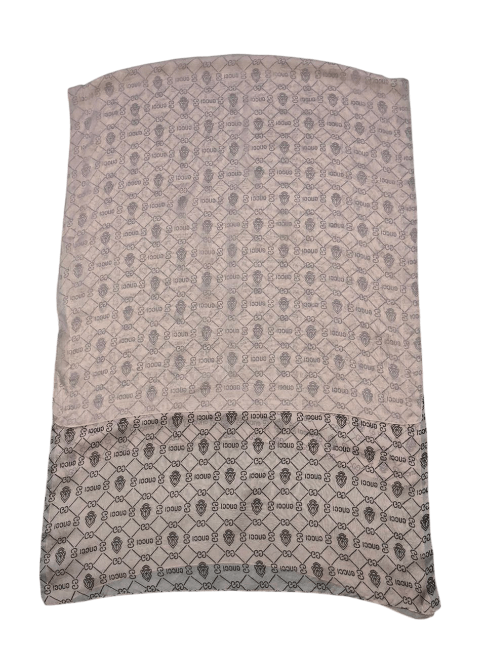 Gucci × Vintage Vintage Gucci Monogram Silk Shawls Scarf Size ONE SIZE - 3 Thumbnail