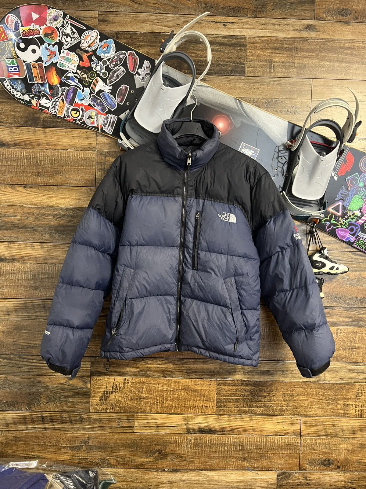 The North Face The North Face Summit Series Men's Puffer Down Jacket Navy M Size US M / EU 48-50 / 2 - 1 Thumbnail