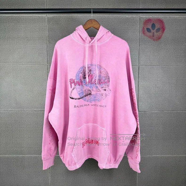 Balenciaga Balenciaga Apple Music Limited Edition Hoodie Size US L / EU 52-54 / 3 - 1 Thumbnail